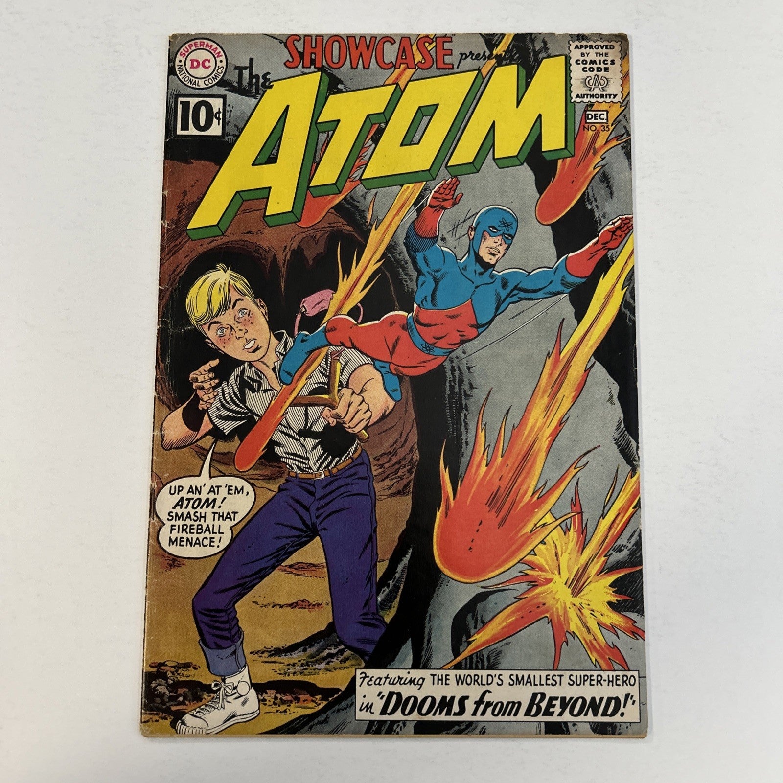 Showcase Presents #35 The Atom 1961 VG 2nd Appearance of Atom Last 10¢ issue**0