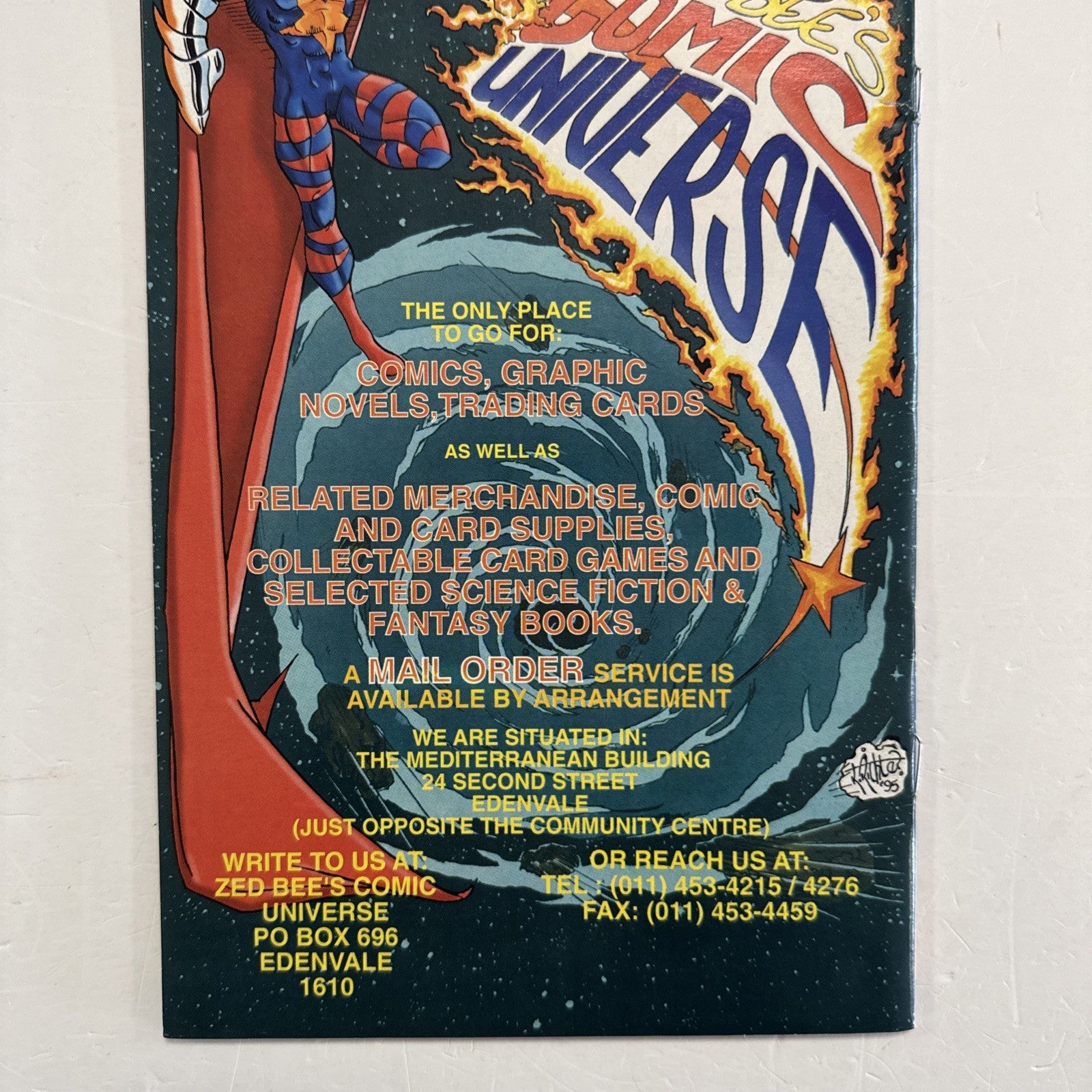 Battleaxe Press Spawn #8 1995 FN/VF South African Reprint Image inc. Poster5