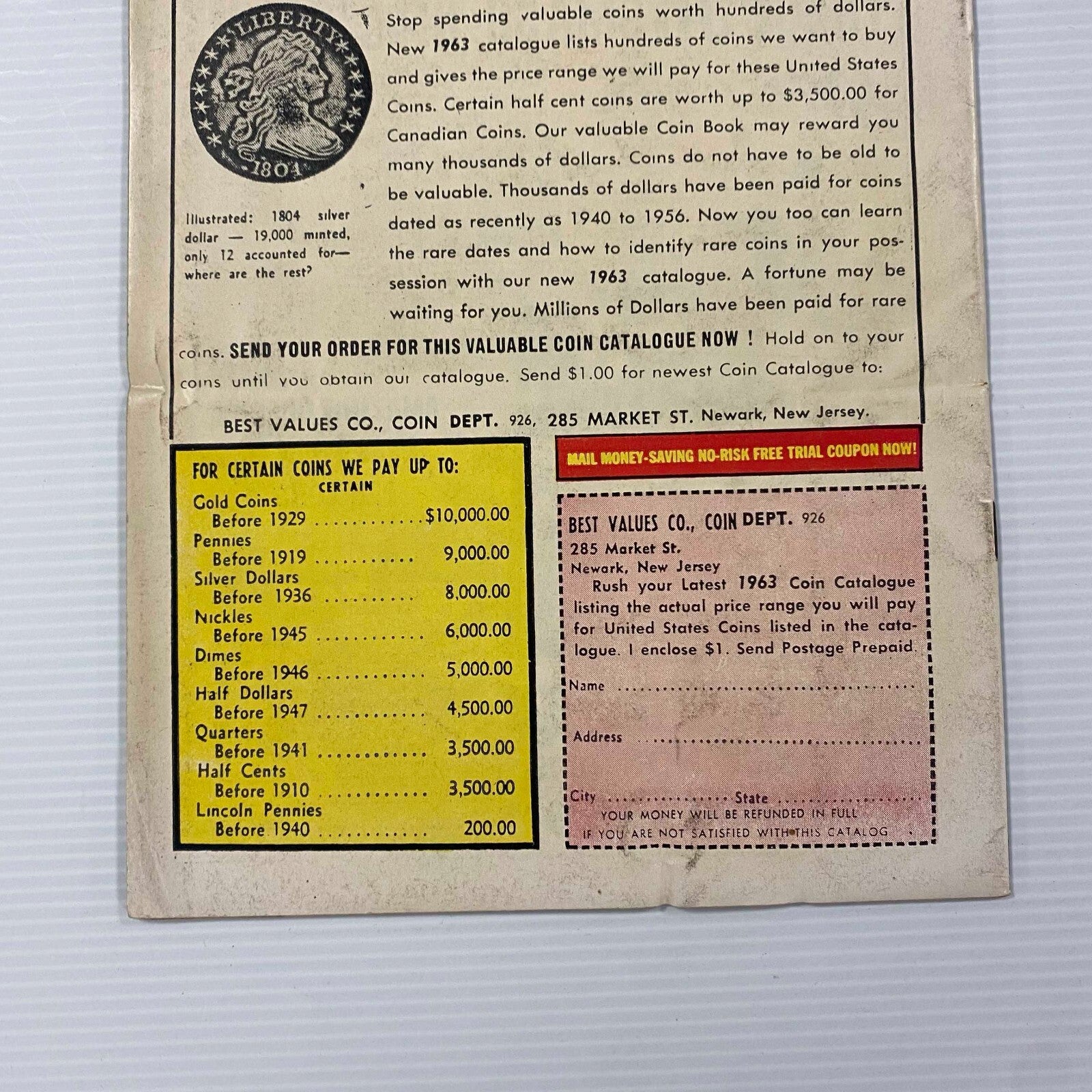 Doctor Tom Brent Young Intern #1 1963 VG/FN Pence Copy6
