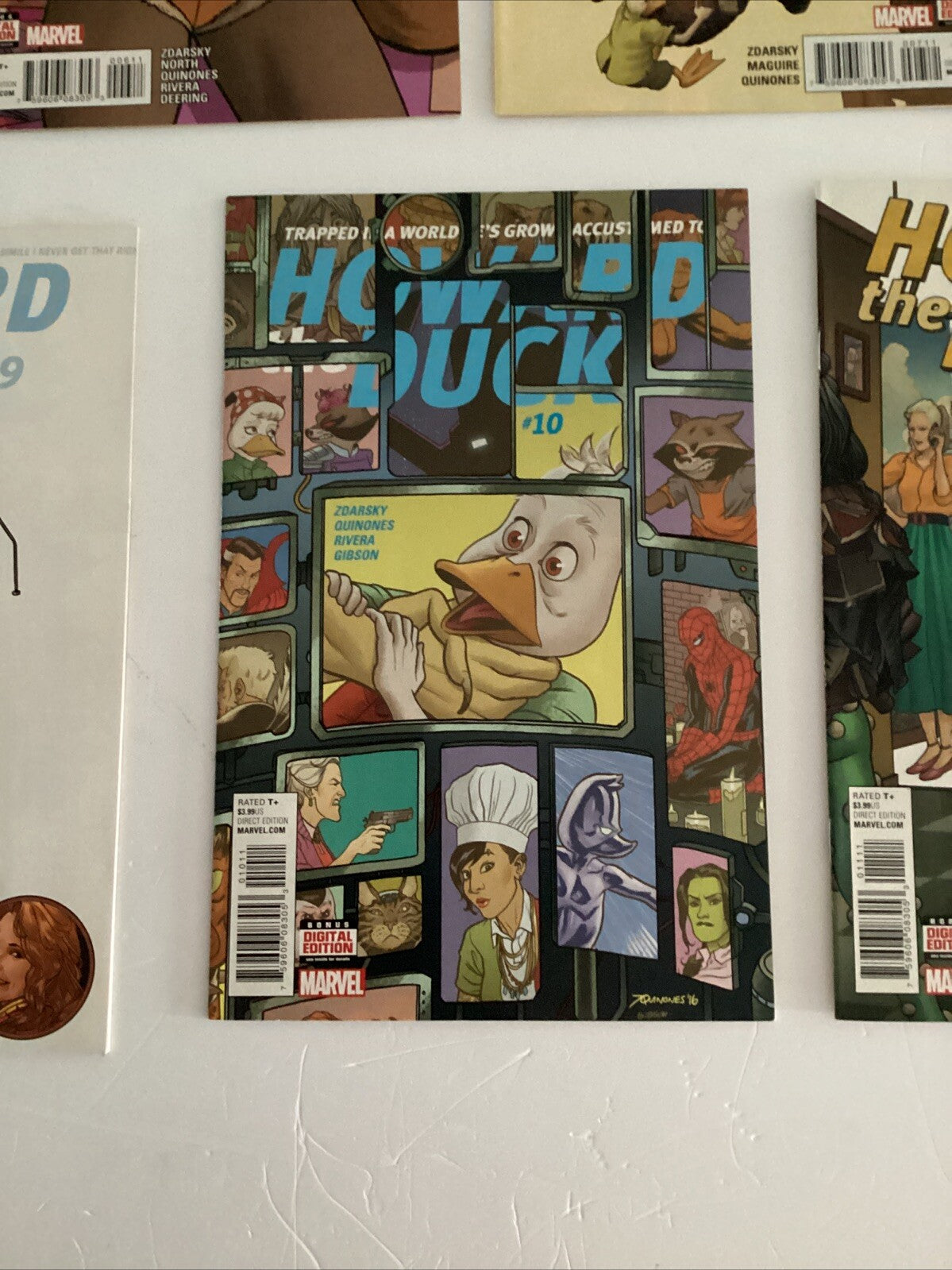 Howard The Duck #1-11 2015 VF/NM Complete Set 1st App Gwen Pool11