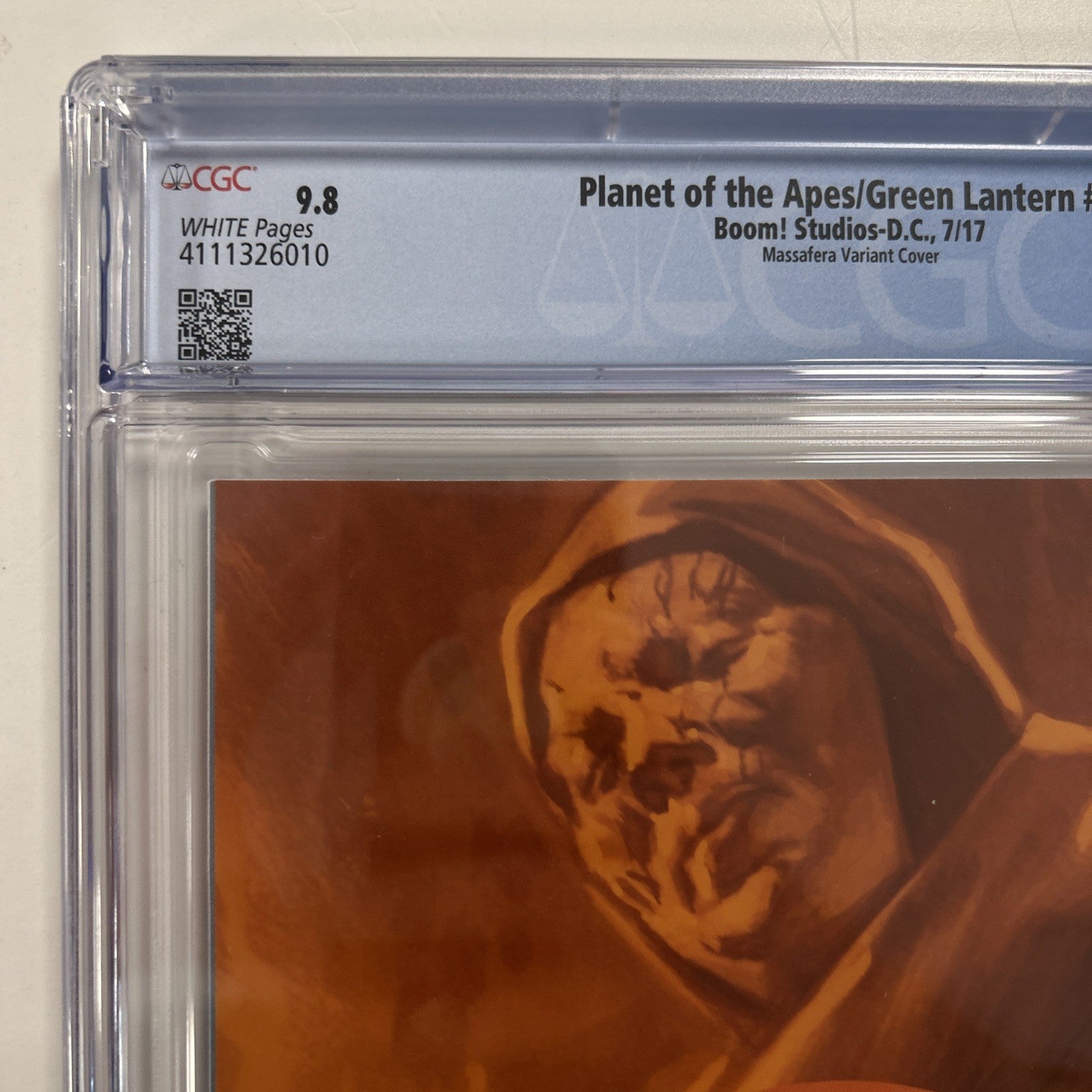 Planet of the Apes/Green Lantern #6 2017 CGC 9.8 Massafera 1:40 Virgin Variant14