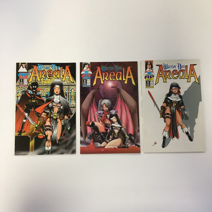Warrior Nun Areala #1-3 1994 VF Complete0
