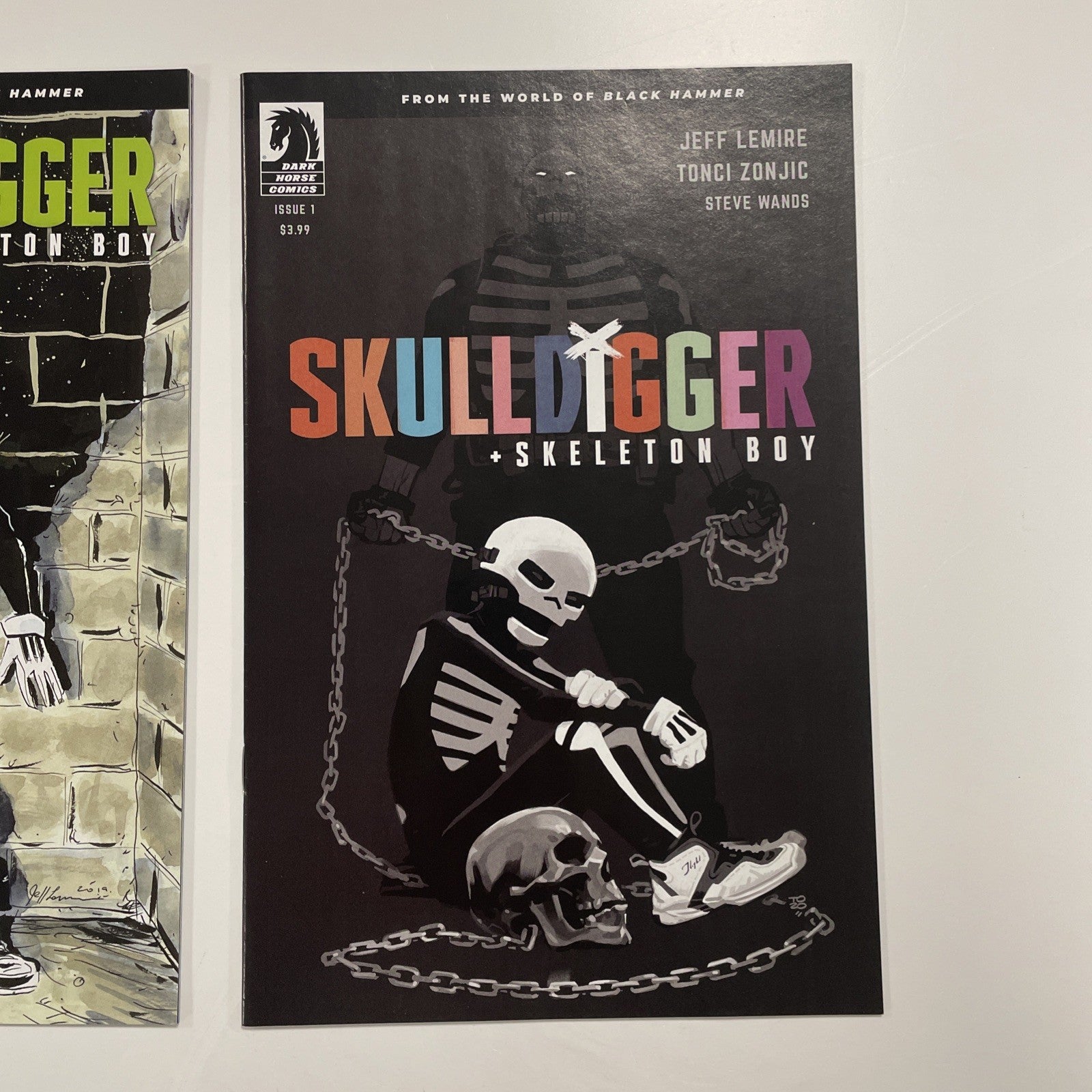 Skulldigger And Skeleton Boy #1 2019 Jeff Lemire 1:10 Variant and regular cover4