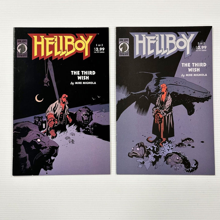 Hellboy The Third Wish VF #1-2 2002