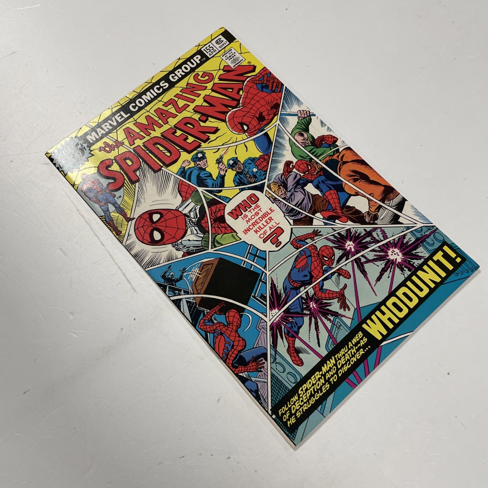 Amazing Spider-Man #155 1976 VF+6