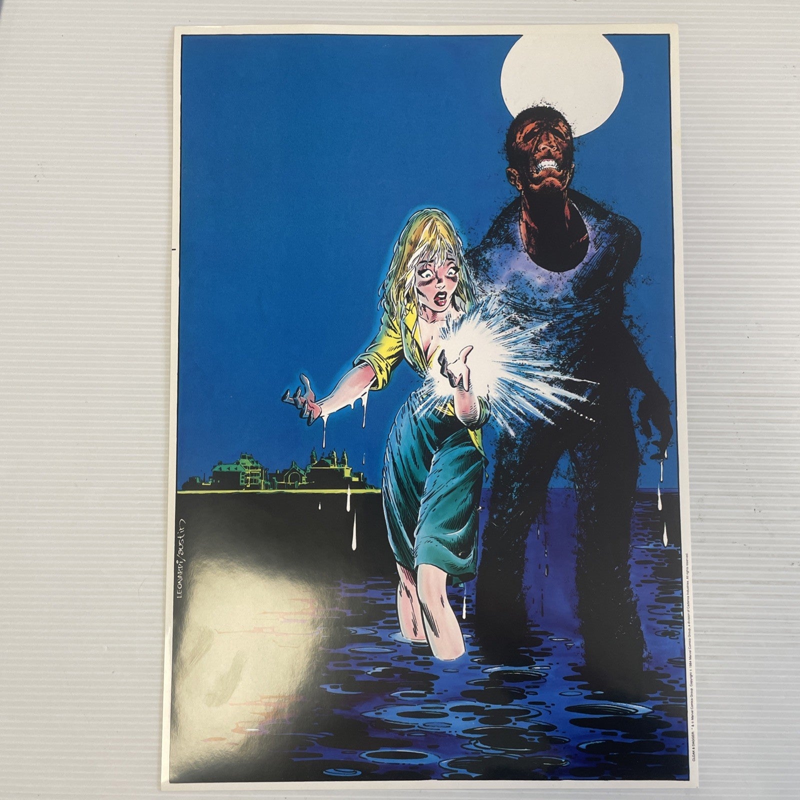 Marvel Press Cloak and Dagger Portfolio Prints 1984 Set 10 Rick Leonardi Art (1)11