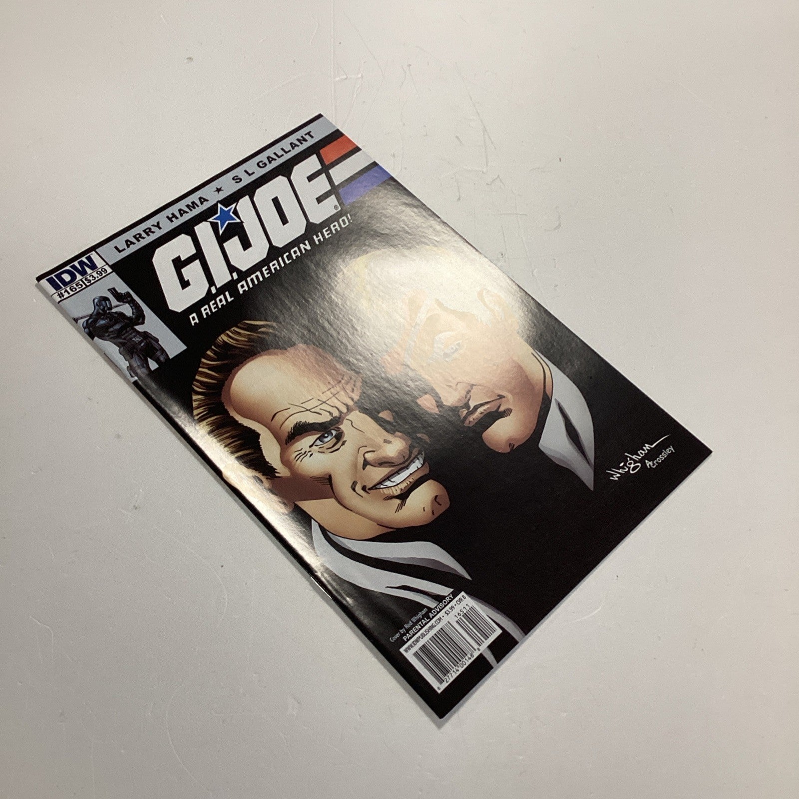G.I. Joe A Real American Hero #165 2011 VF/NM Rod Whigham Variant3