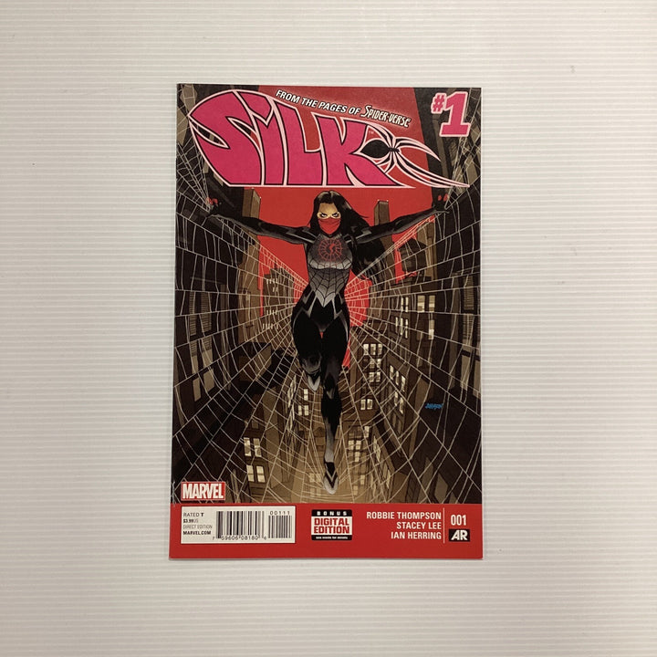 Silk #1 2015 NM 1st Solo Cindy Moon0