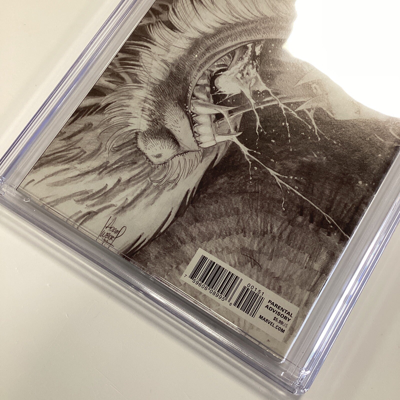 Hunt For Wolverine #1 2018 CGC 9.8 White Pages Kubert 1:1000 Remastered Variant9