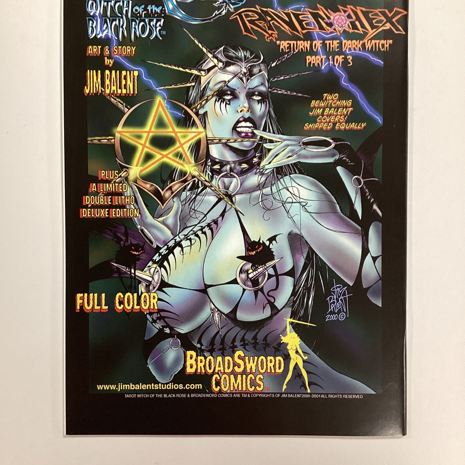 Vampfire #3 2001 NM Broadsword Comics6