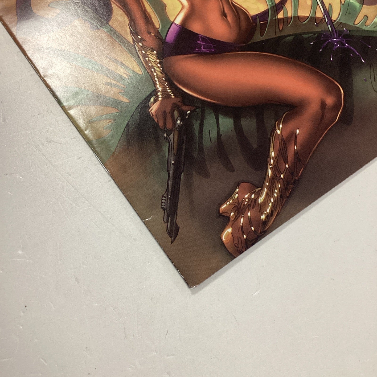 Warlord Of Mars #2 2010 VF J. Scott Campbell Variant Cover3