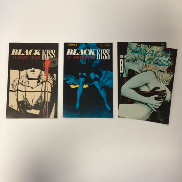 Black Kiss #1-3 1988 Mid Grades Howard Chaykin0