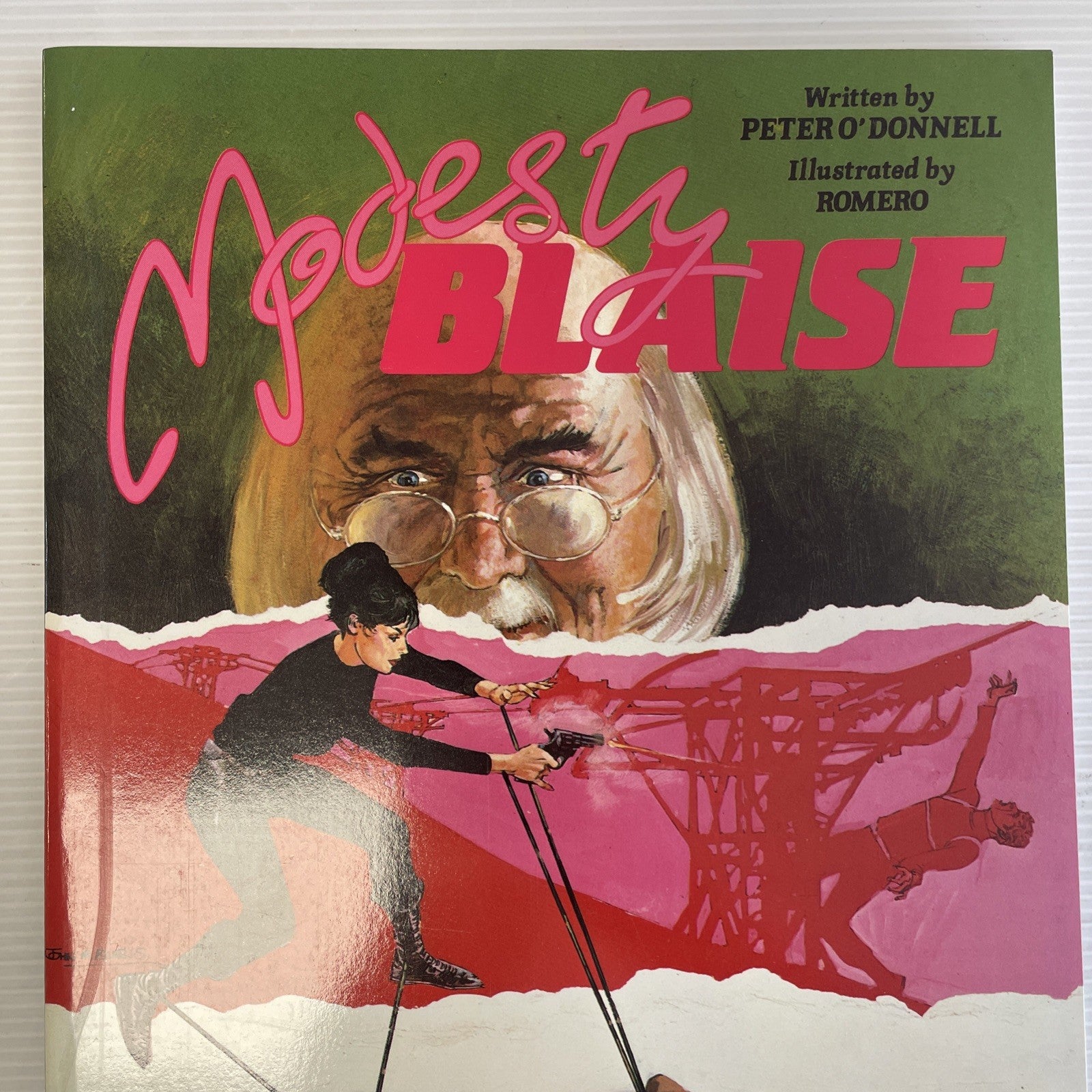 Modesty Blaise: The Puppet Master Peter O'Donnell 1987 Graphic Novel1