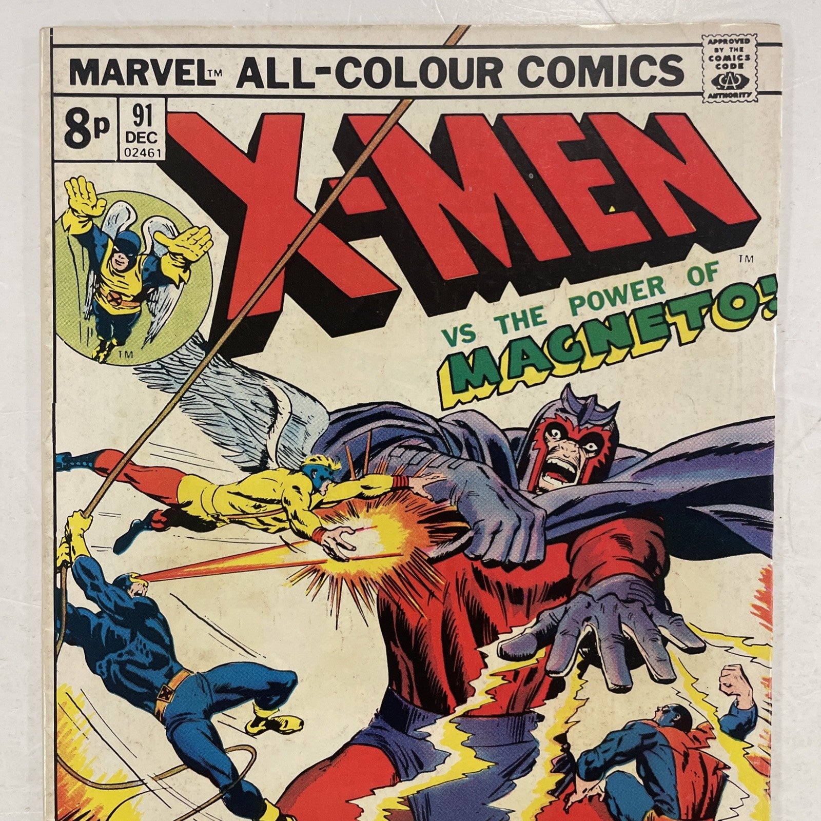 X-Men #91 1974 FN/VF Pence Copy1