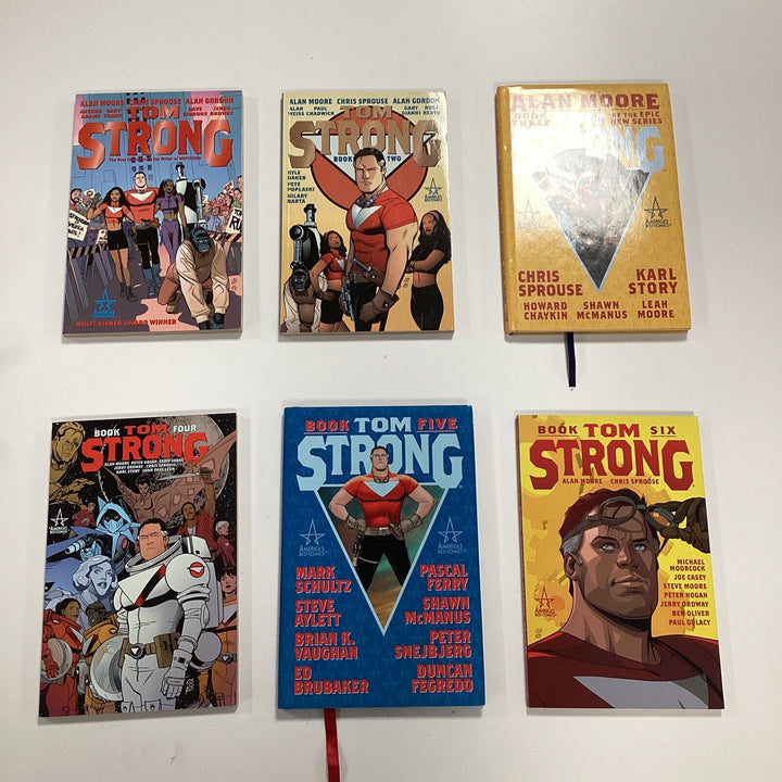 Tom Strong Books #1-6 1999-2006 TPB & HCs