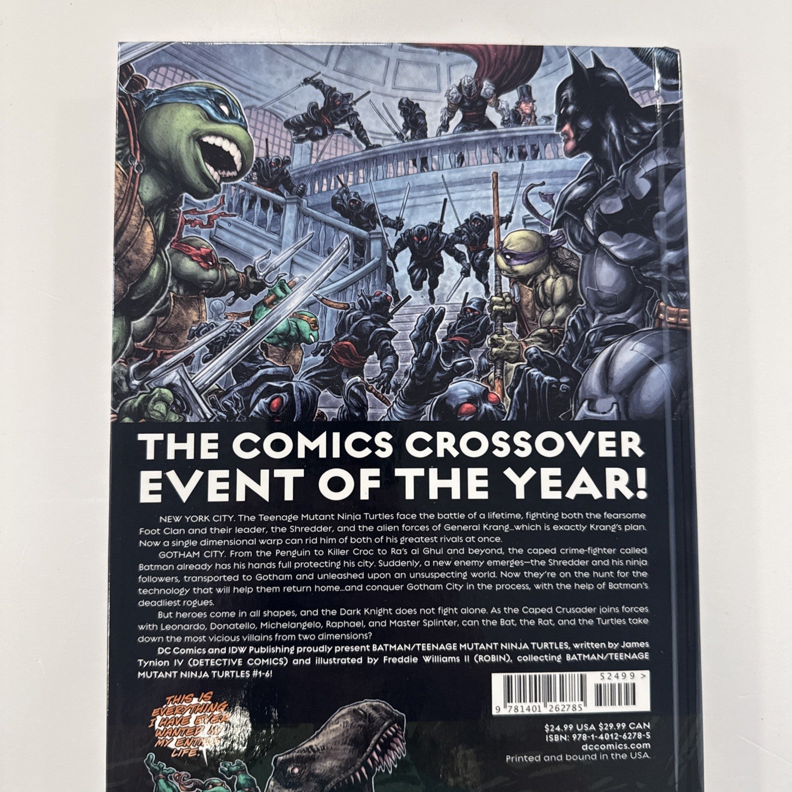 Batman Teenage Mutant Ninja Turtles 2016 TMNT Hardcover HC5