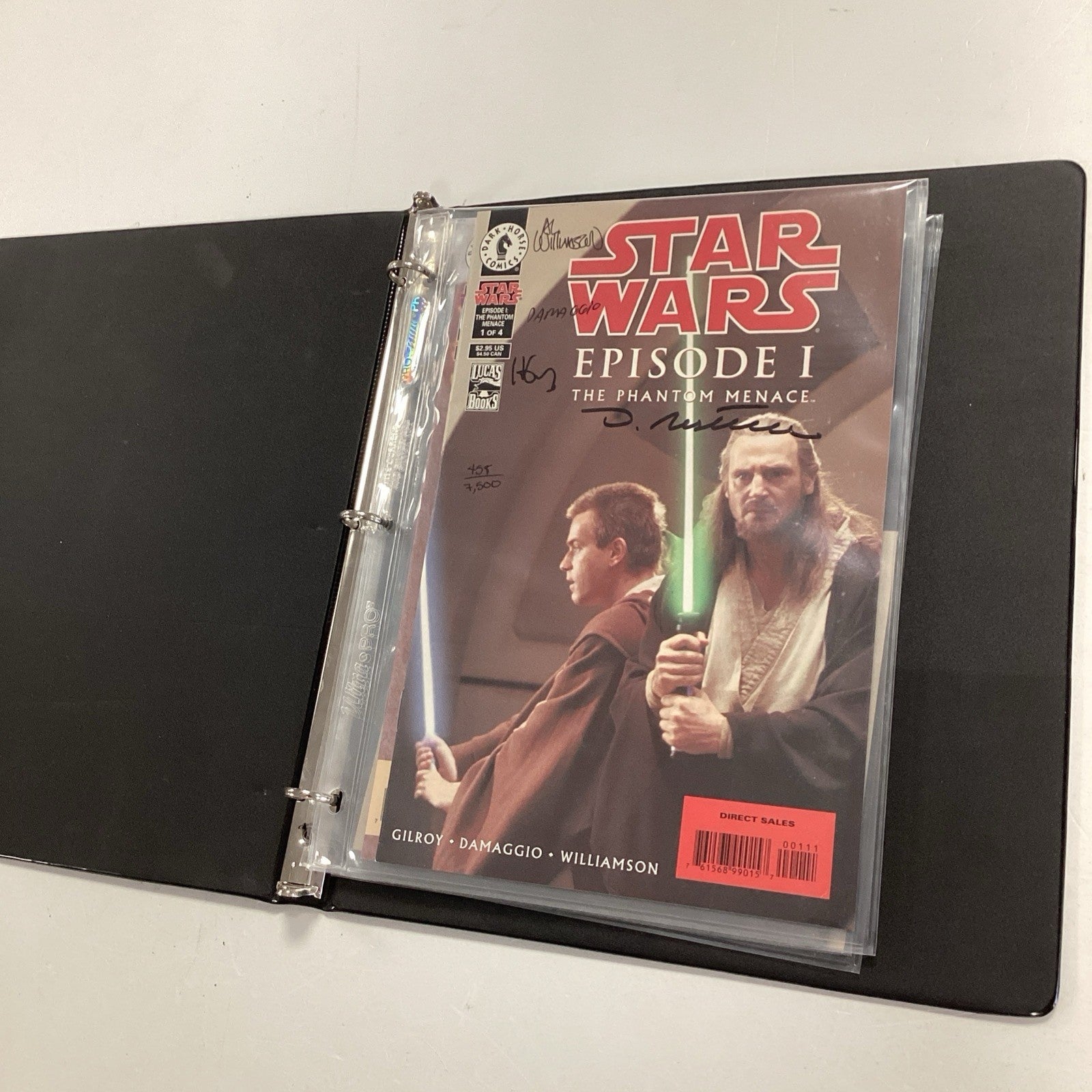 Star Wars Episode 1 The Phantom Menace #1-4 Collection Signed Dynamic Forces6