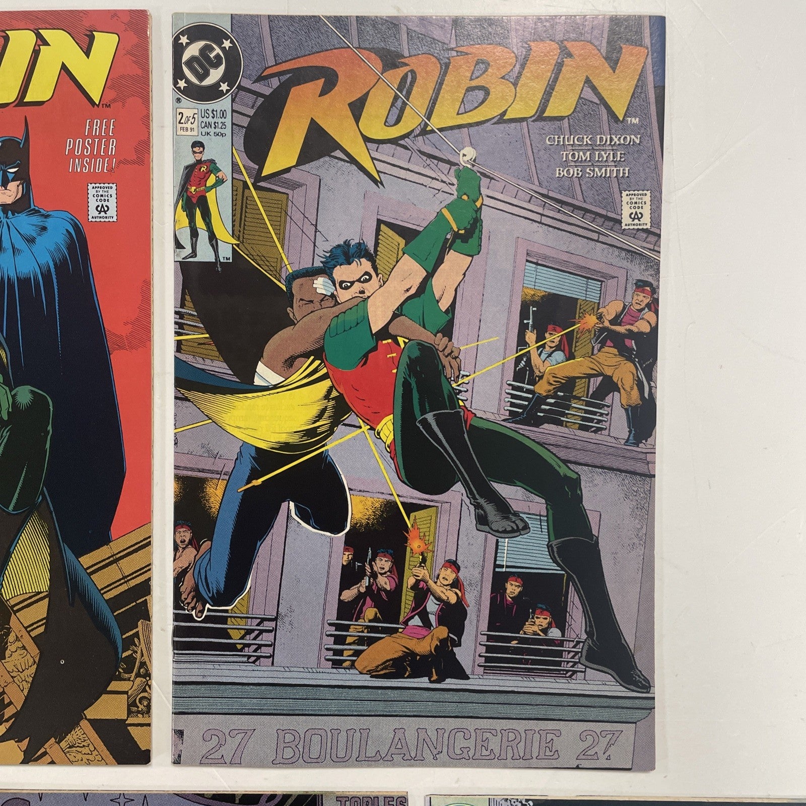 Robin #1-5 1991 Complete Set2