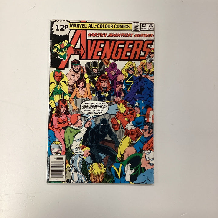 Avengers #181 1978 FN/VF Scott Lang Ant Man Pence Copy0