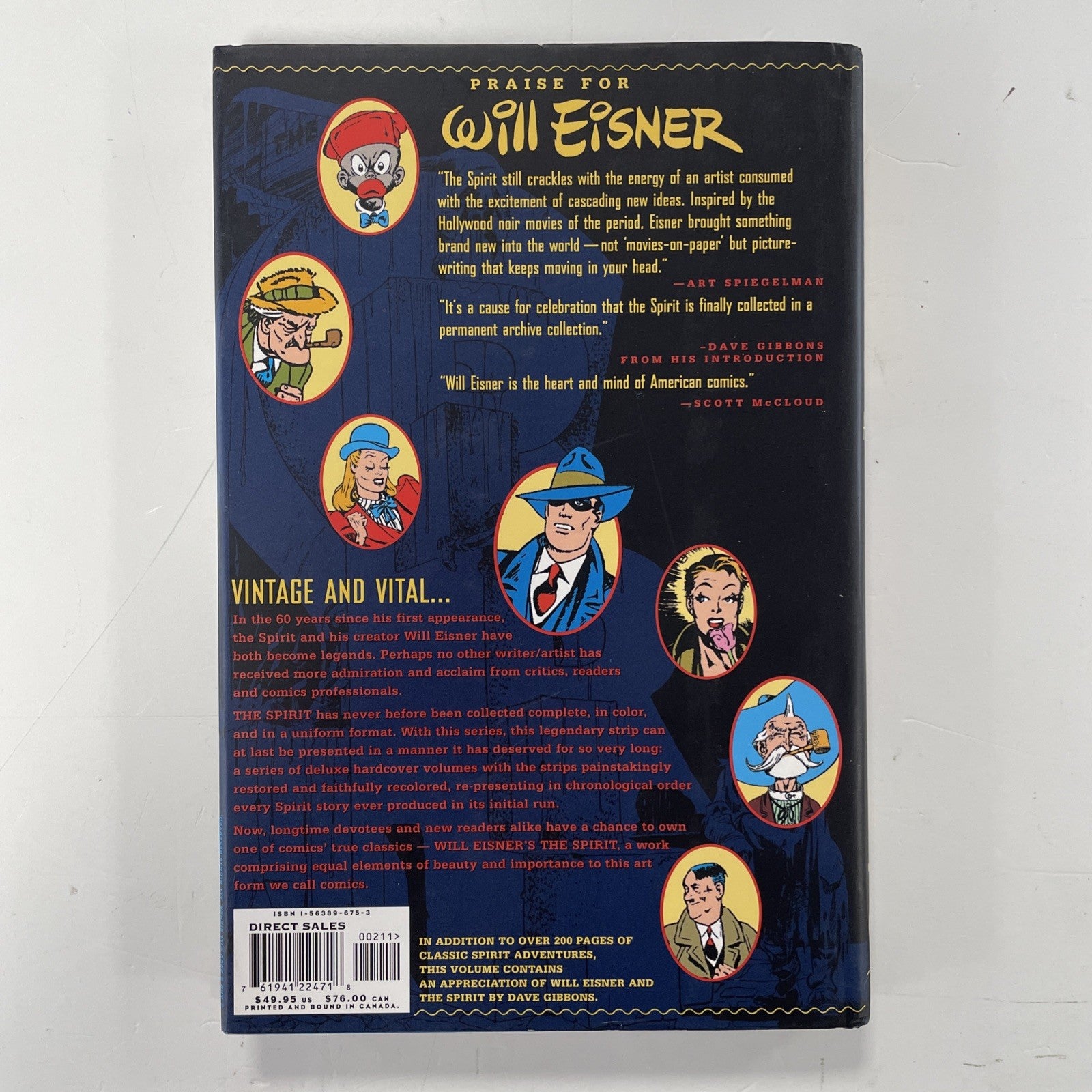 The Spirit Archive Will Eisner Vol 2 2000 HC Graphic Novel NEW4