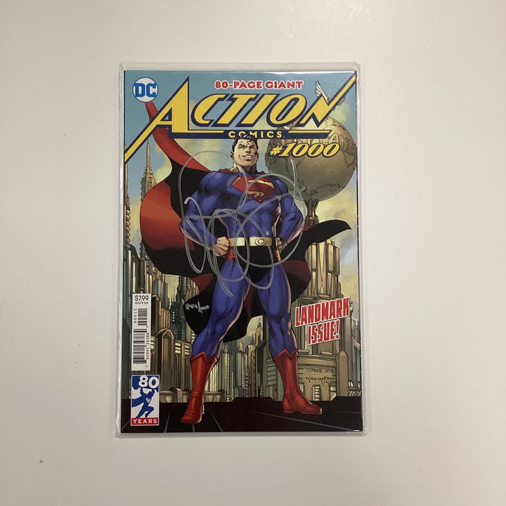 Action Comics #1000 Signed Brian Michael Bendis DF CoA0