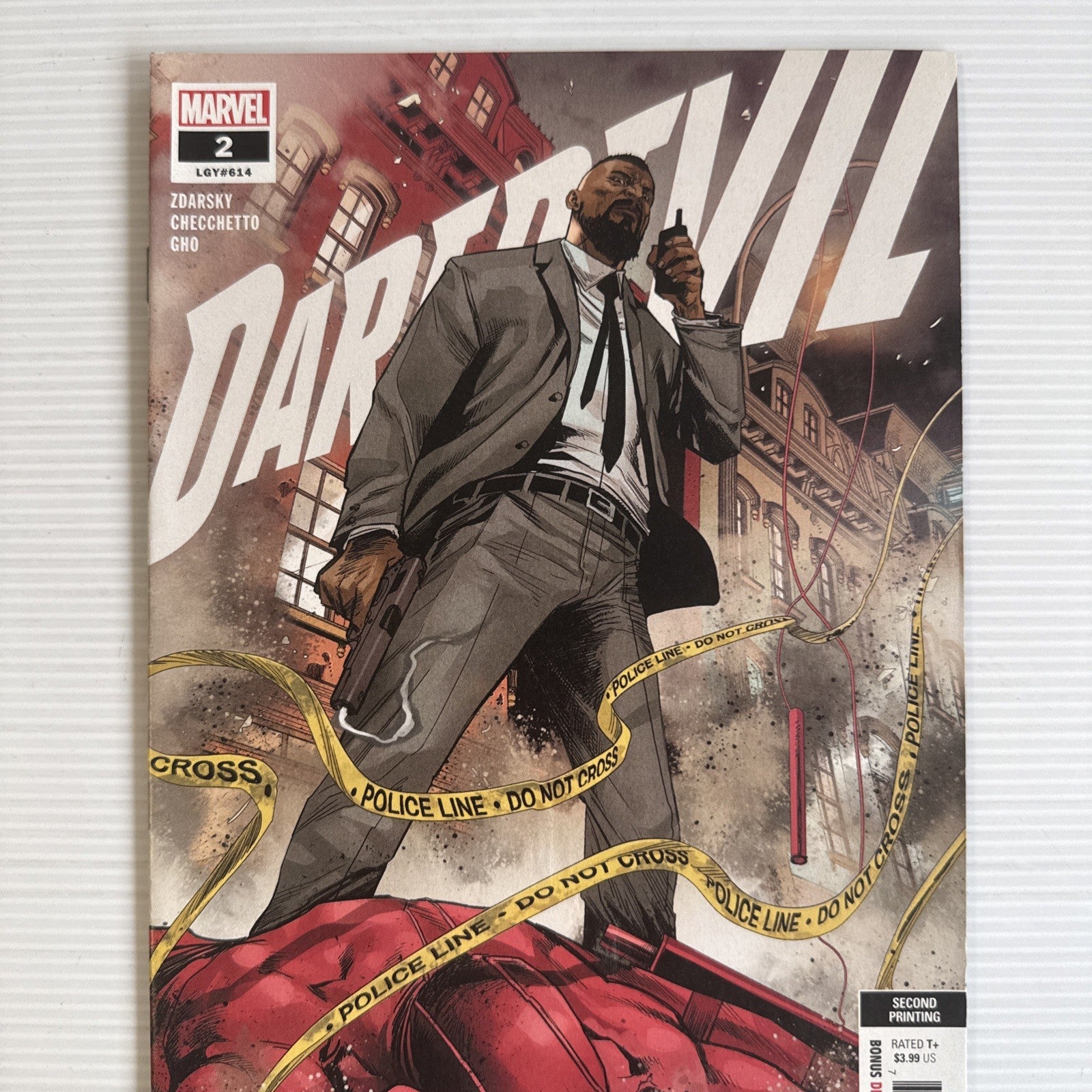 Daredevil #2 2019 VF 1st Cover Appearance Detective Cole North 2nd Print Variant1