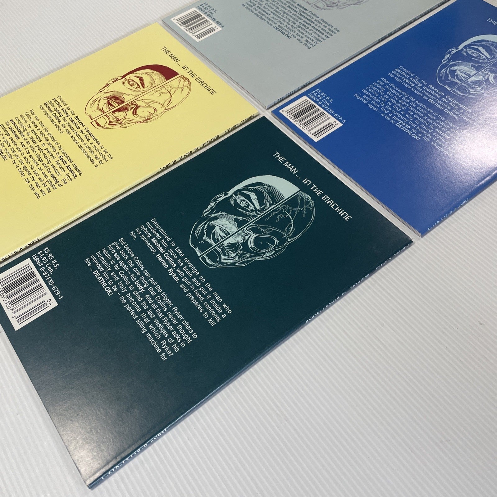 Deathlok #1-4 1990 NM Complete Mini Series11