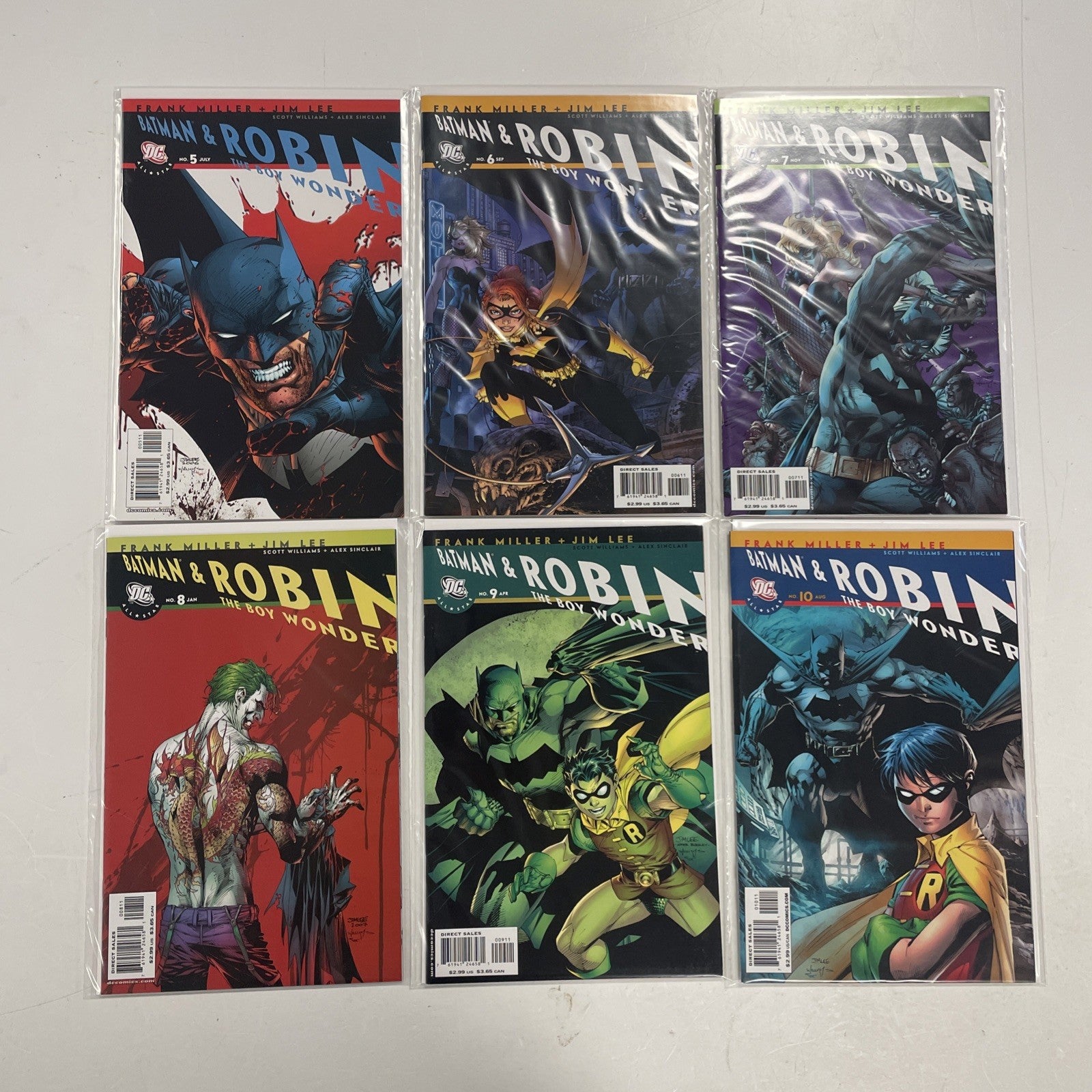 All Star Batman and Robin The Boy Wonder #1-10 & Special 2005 High Grade Complet10