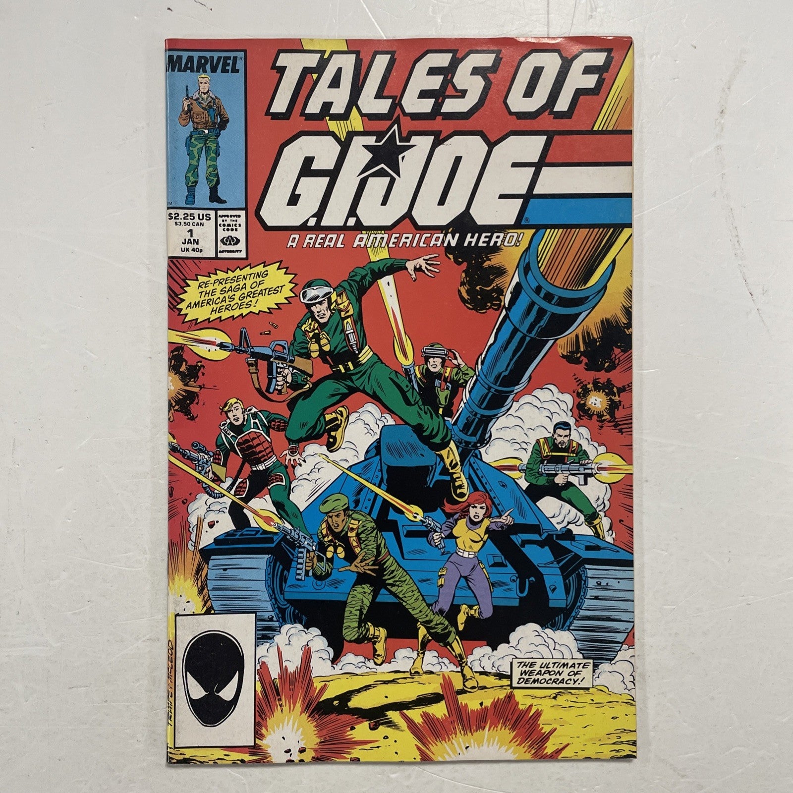 G.I. Joe A Real American Hero #1 1982 VF-0