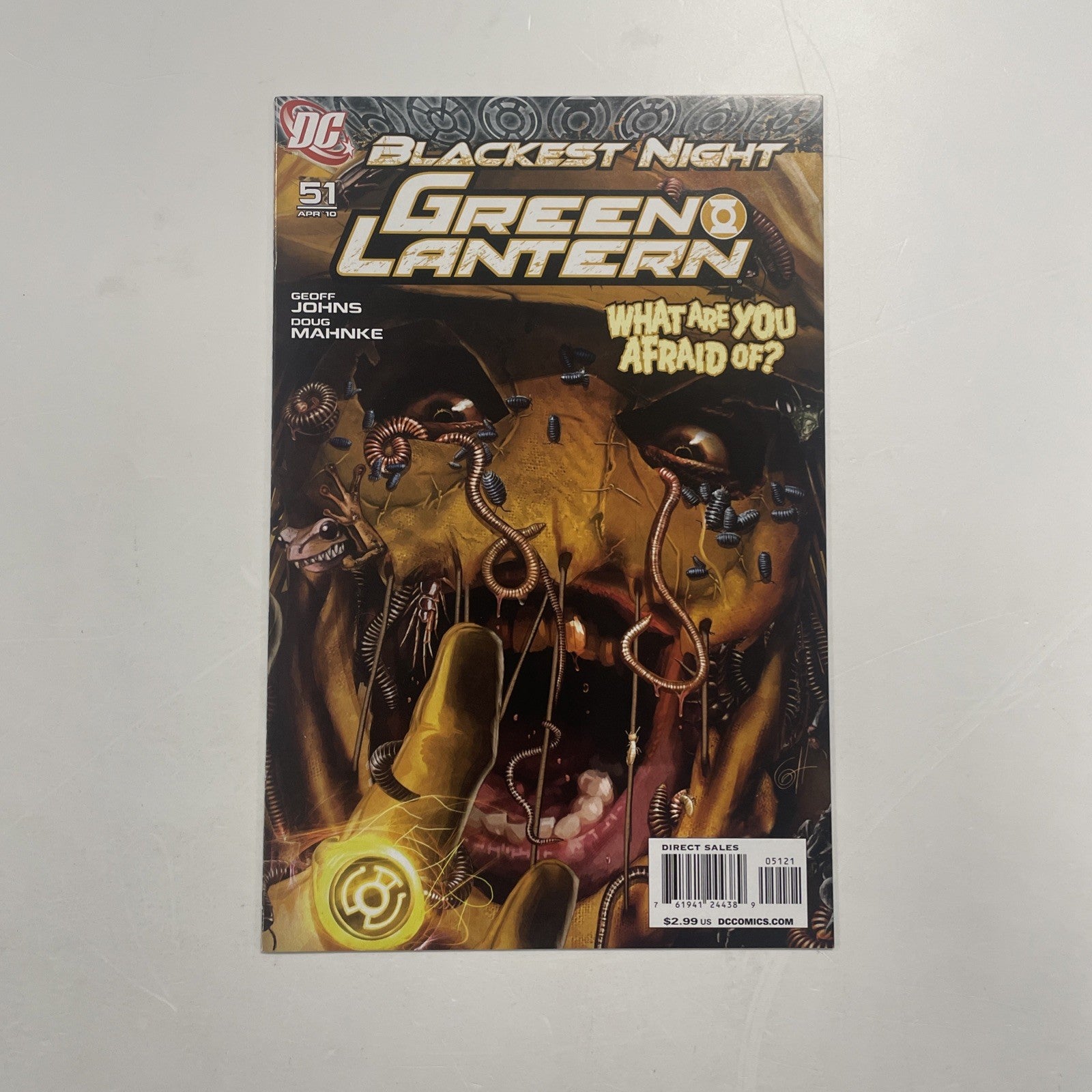 Green Lantern #51 2010 NM- Greg Horn Variant Cover0