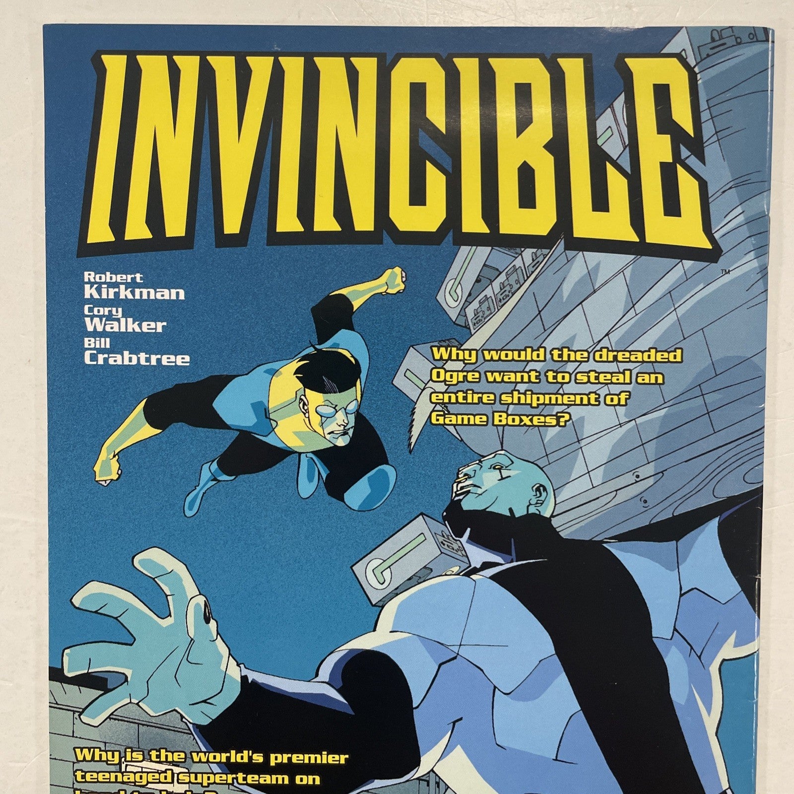 Invincible #1 2003 FN/VF 1st Printing 1st Invincible Omni-Man Atom Eve Image13
