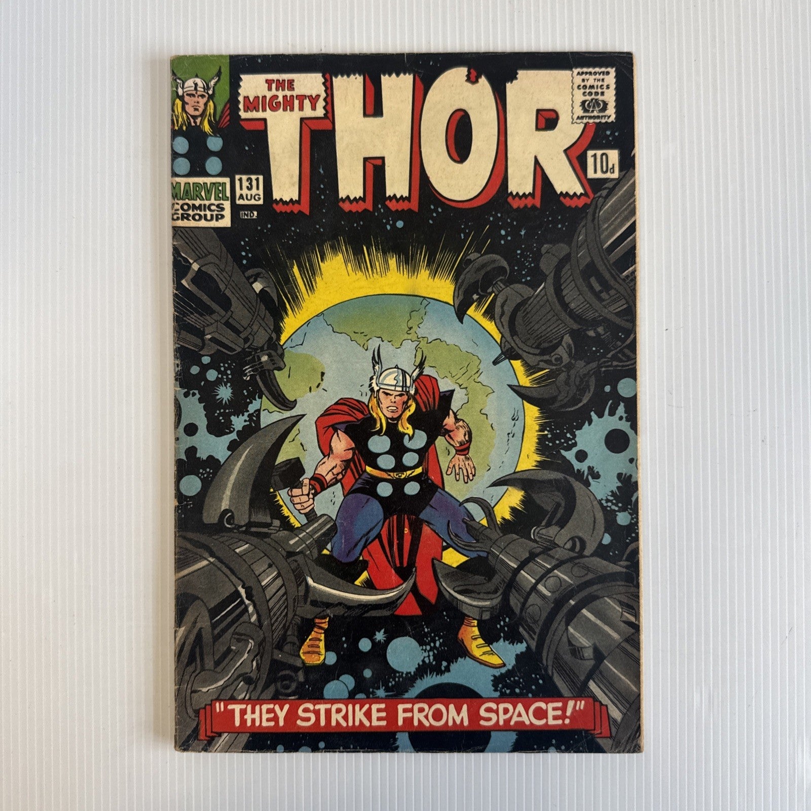 The Mighty Thor #131 1966 VG Pence Copy0