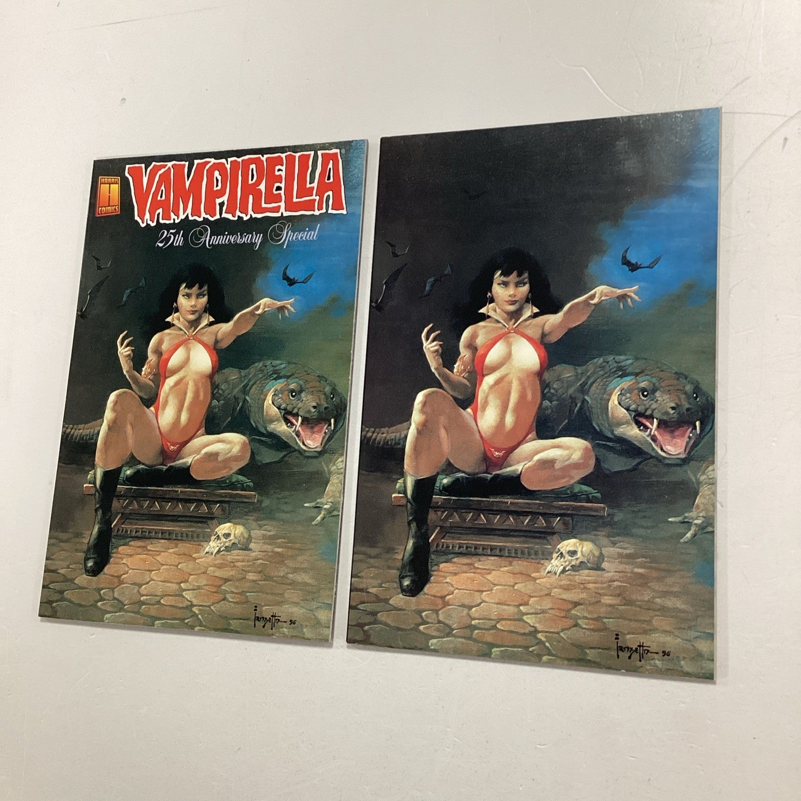 Vampirella 25th Anniversary Special 1996 VF/NM Frank Frazetta Trade & Virgin1