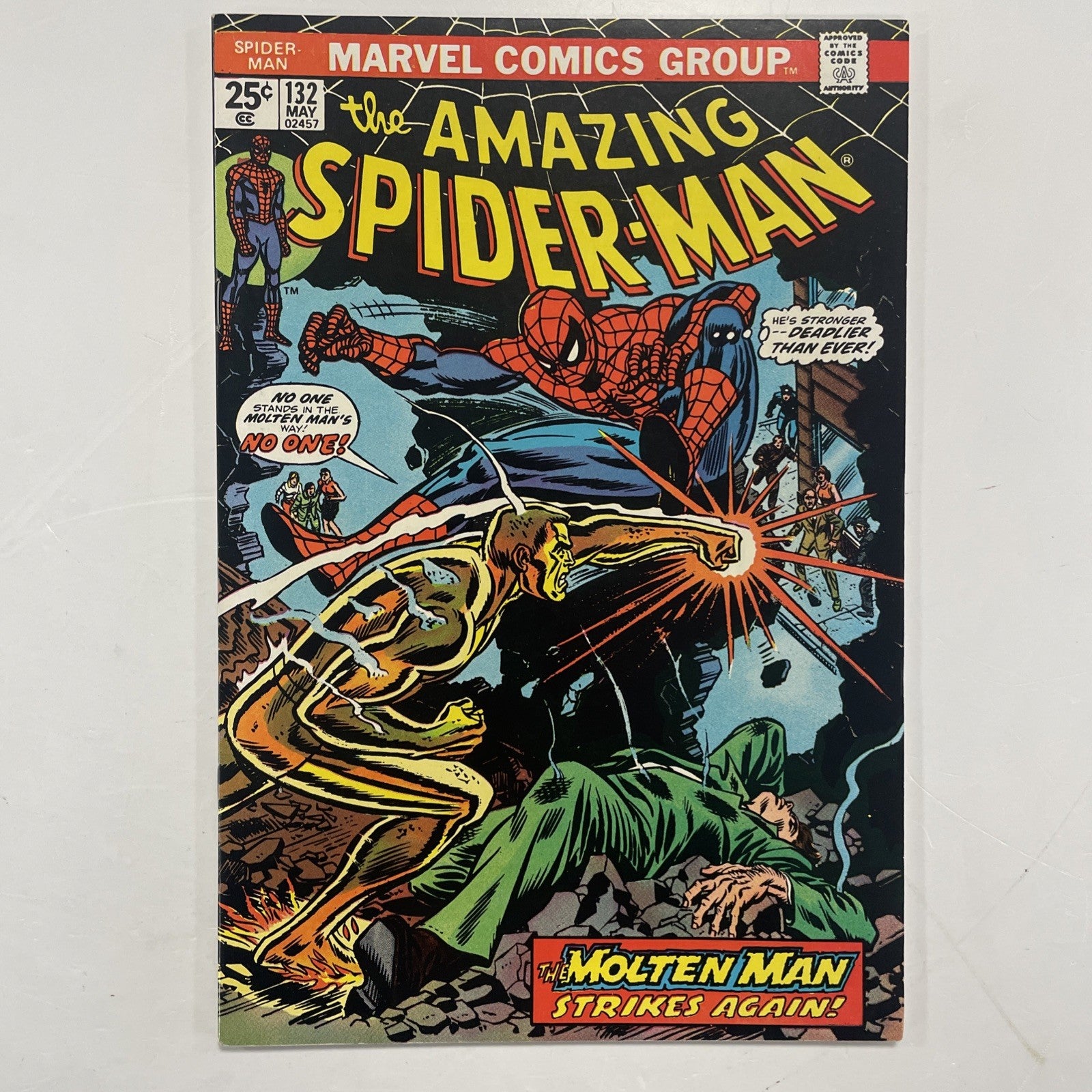 Amazing Spider-Man #132 1974 VF- *See Description0