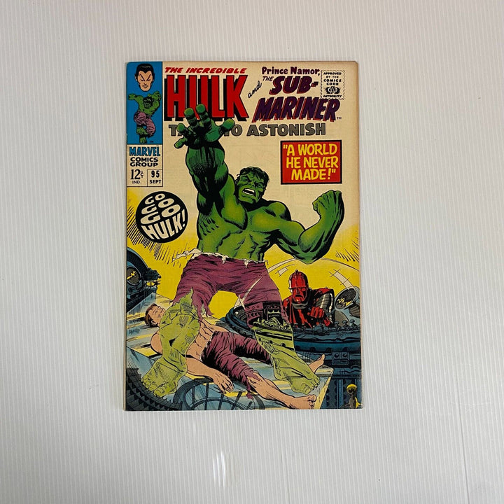 Tales to Astonish Hulk Sub-Mariner #95 1967 FN/VF Cent Copy