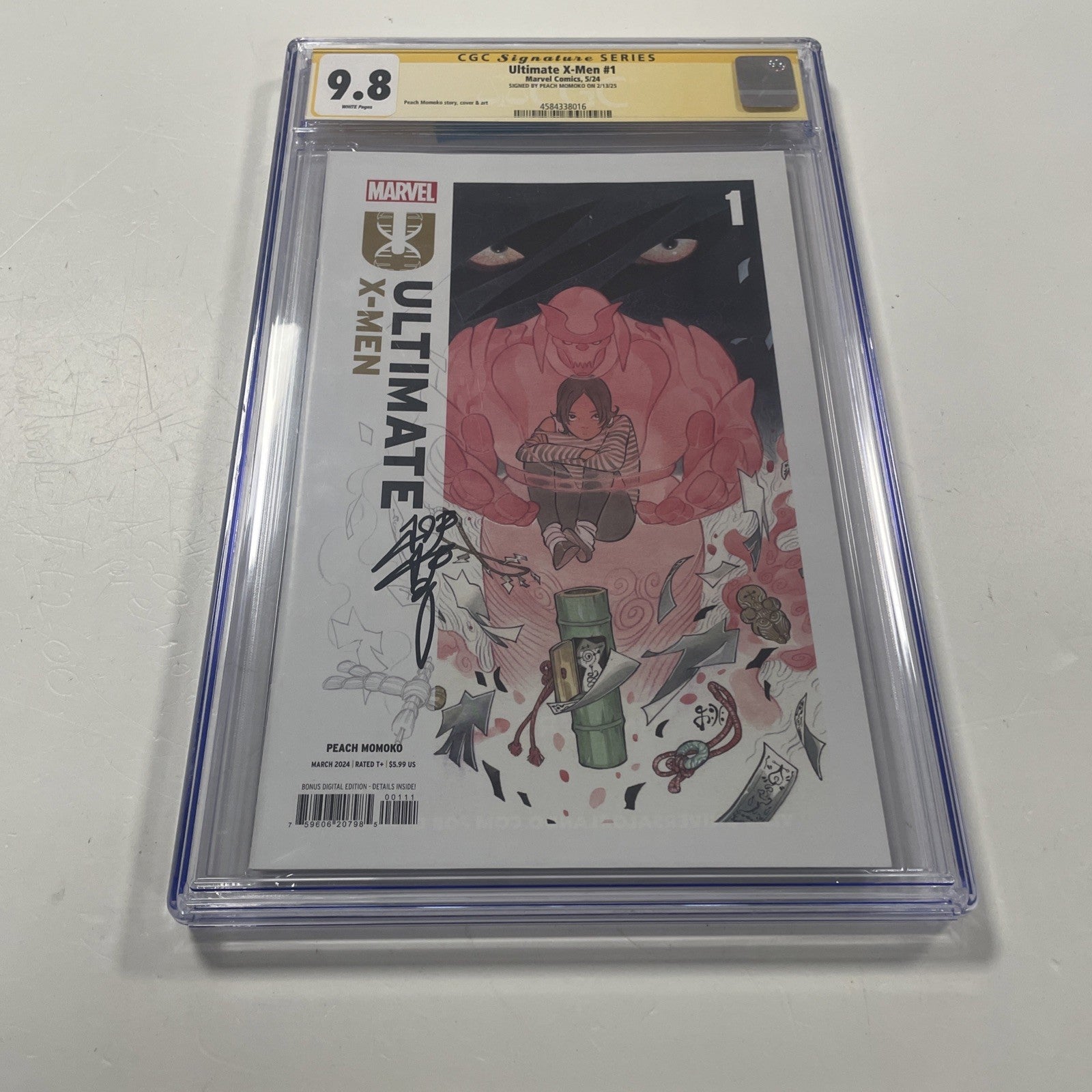 Ultimate X-Men #1 2024 9.8 CGC Signature Series Signed Peach Momoko 1 of 280