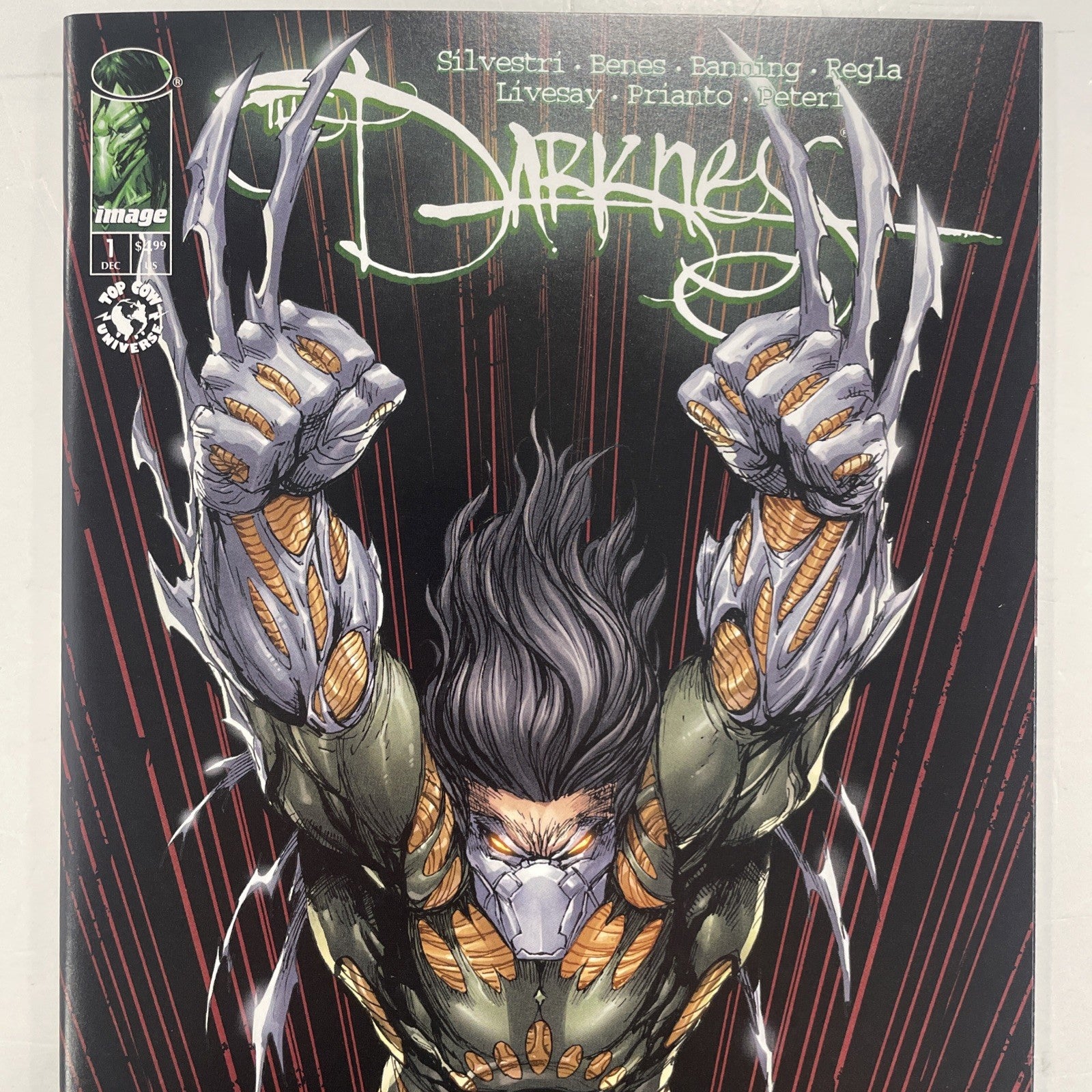 The Darkness Issue #1 2025 Tyler Kirkham Virgin Variant Round Table Blind Bag2