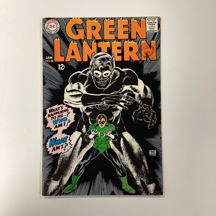 Green Lantern #58 1968 FN/VF Pence Stamp