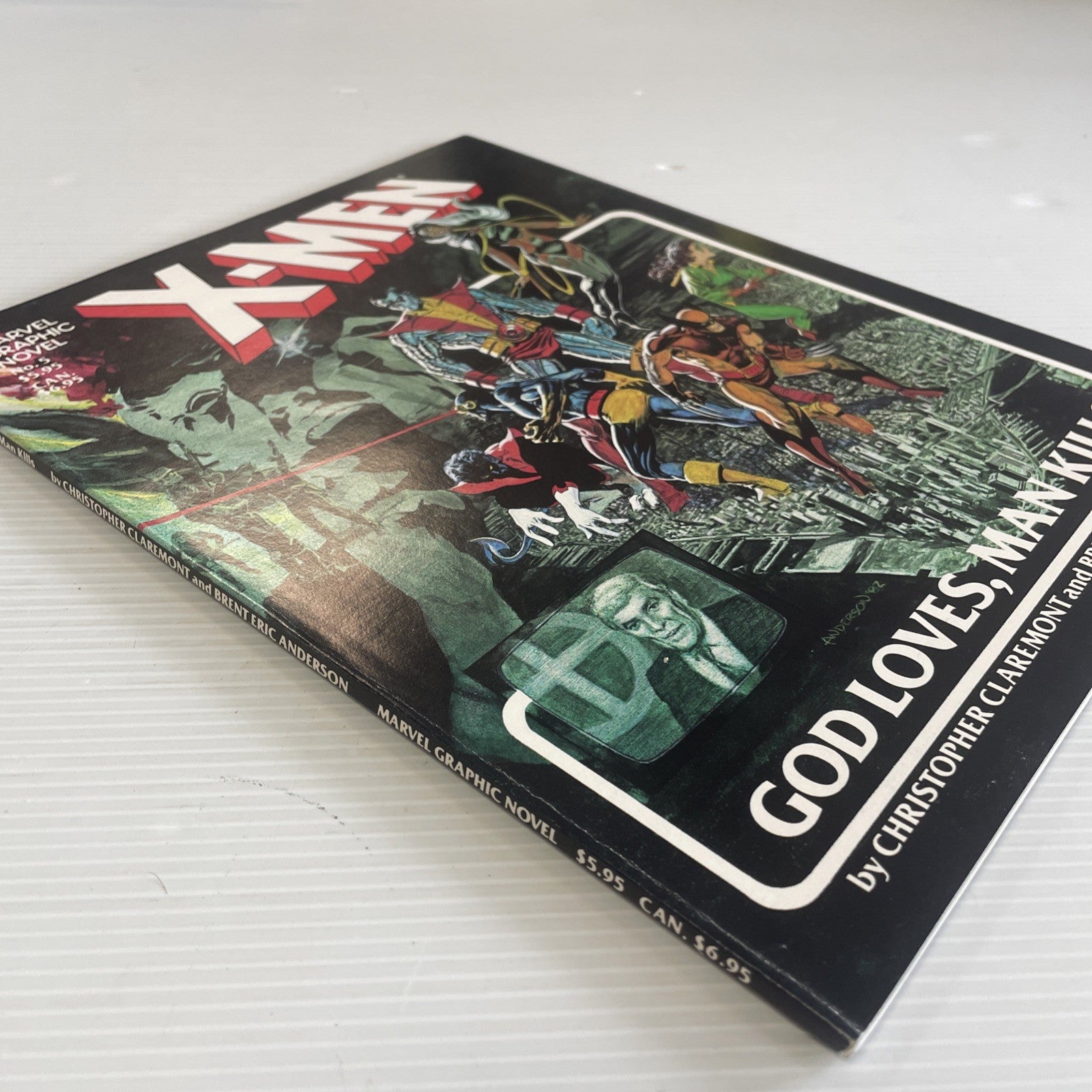 Marvel Graphic Novel X-Men God Loves, Man Kills No.5 Graphic Novel3