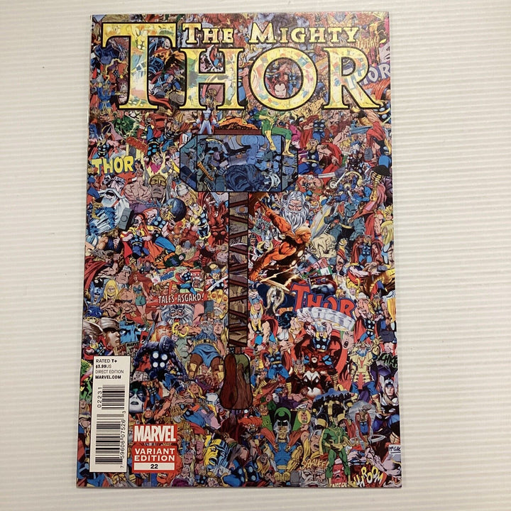 Mighty Thor #22 2012 NM Pascal Garcin 1:15 Collage Variant