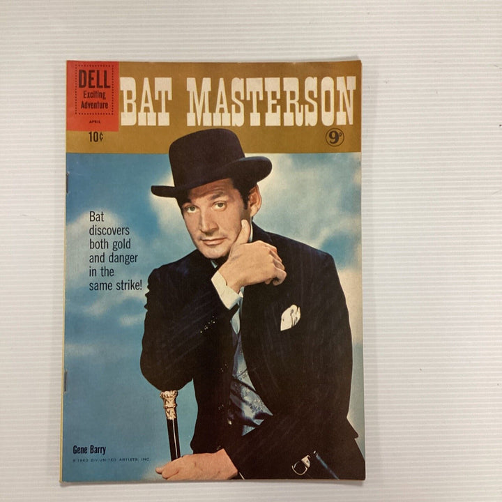 Bat Masterson #6 Dell 1961 FN+ Gene Barry