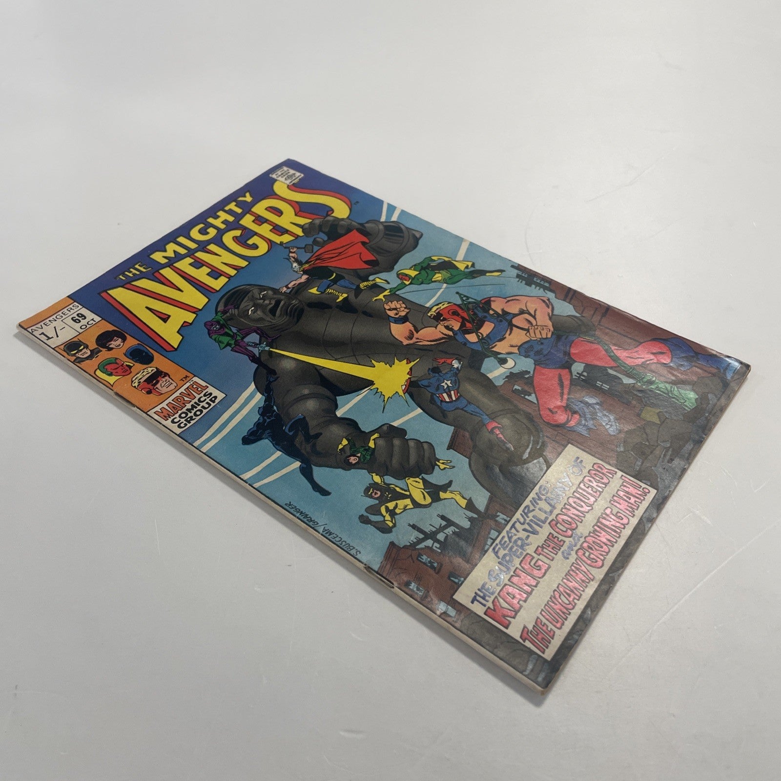 Avengers #69 1969 VG 1st Grandmaster Pence Copy3