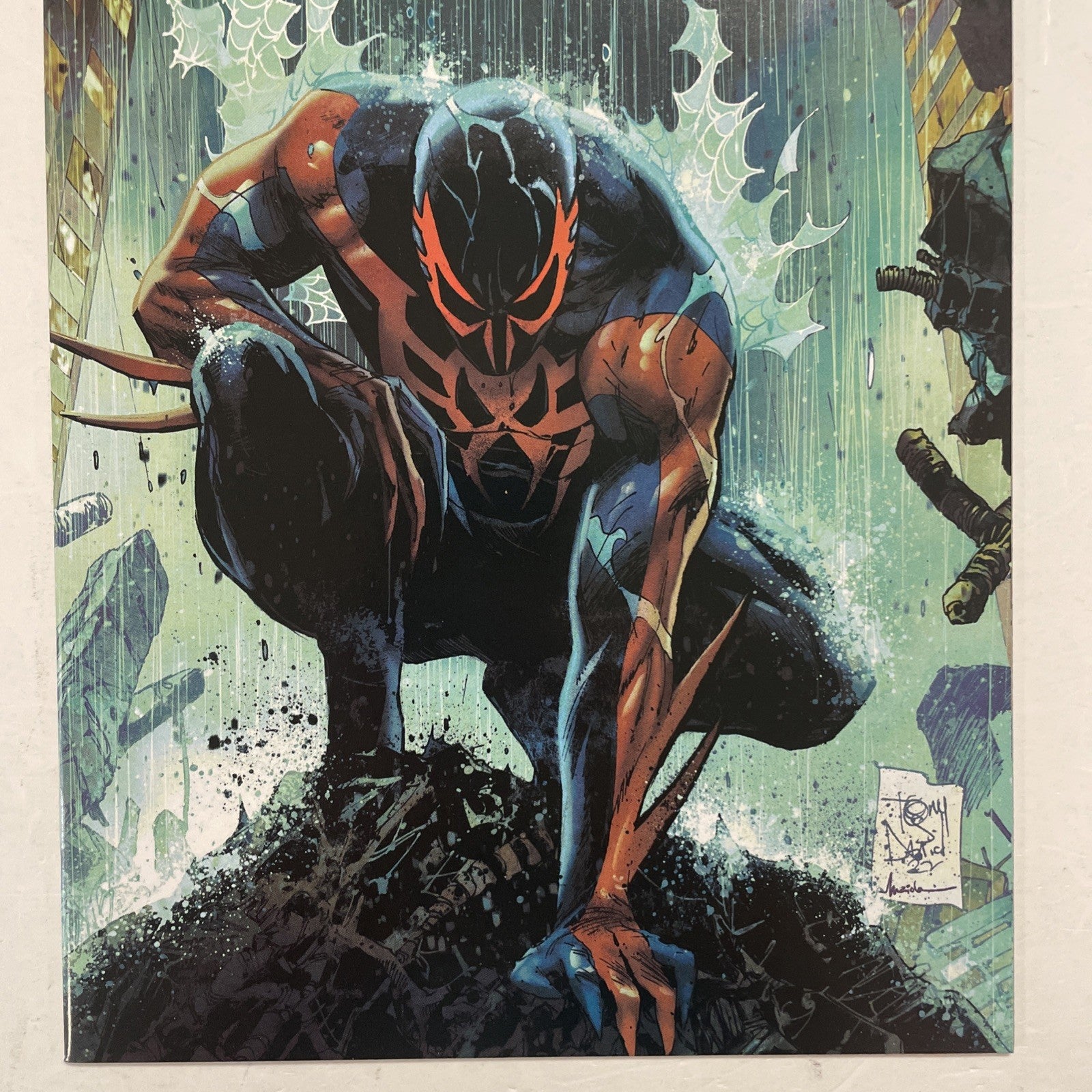 Spider-man 2099: Exodus Omega #1 2022 NM Tony Daniel Virgin Variant2