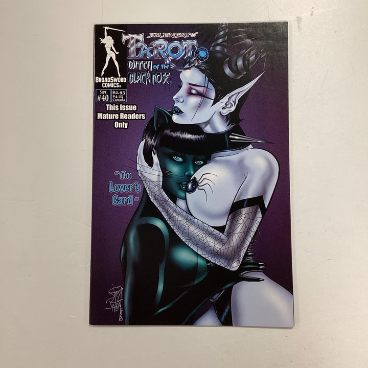 Tarot Witch Of The Black Rose #40 2006 NM Deluxe Editon inc. Signed print0