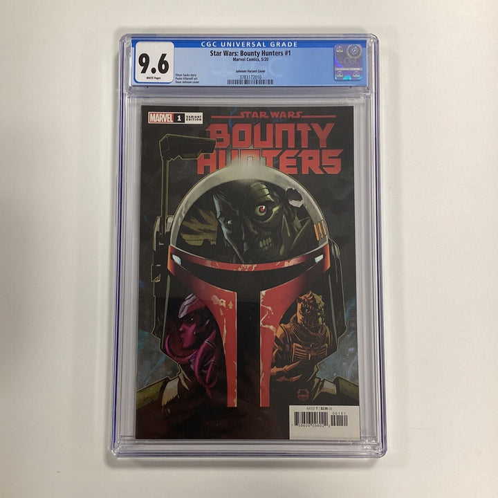 Star Wars Comic Bounty Hunters #1 2020 CGC 9.6 Dave Johnson 1:50 Variant