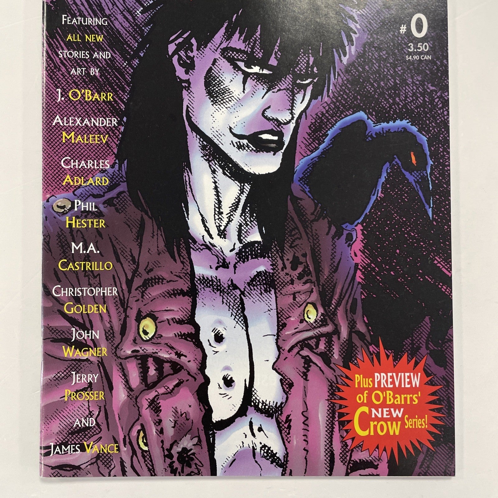 The Crow #0 1998 FN J O'Barr Kitchen Sink Comix2