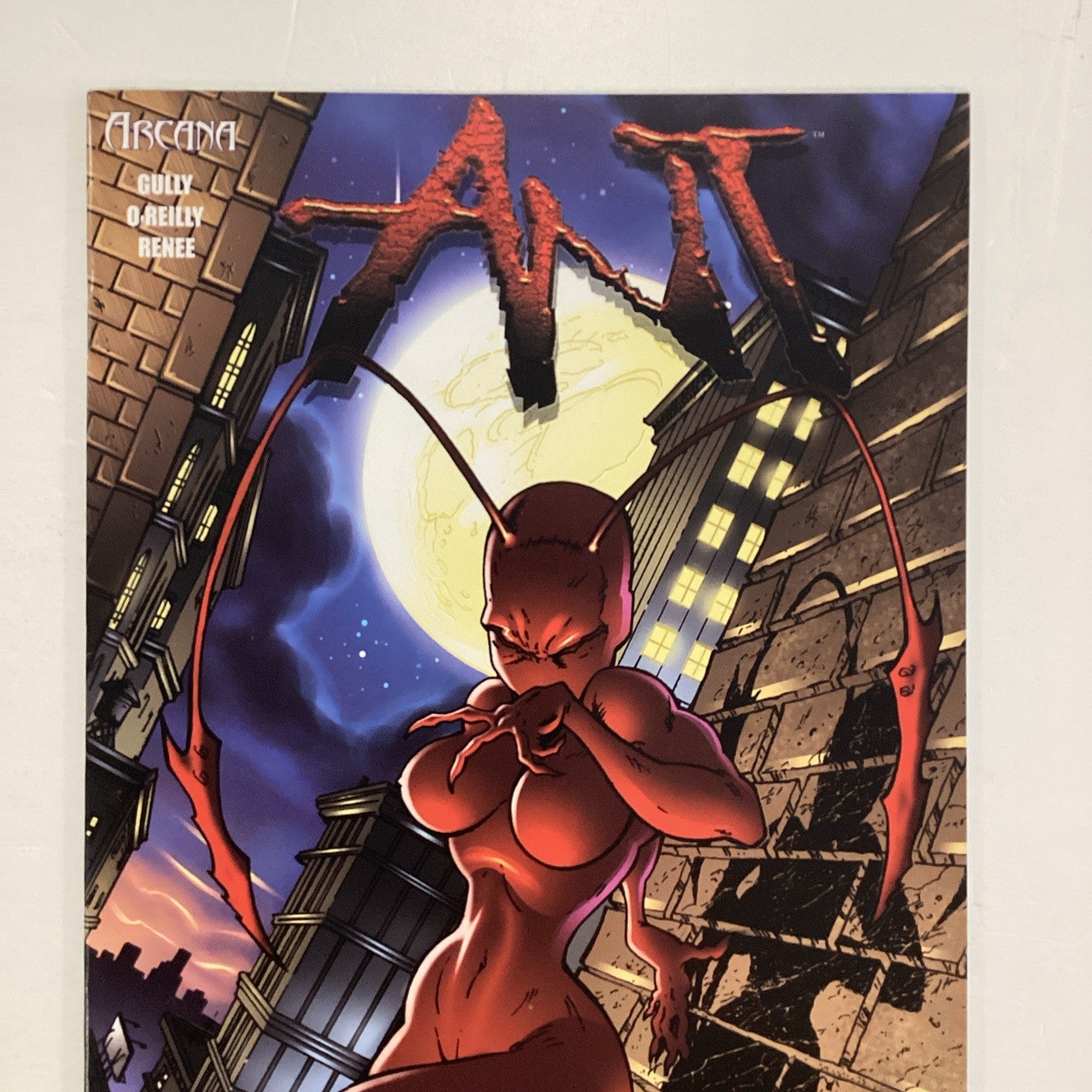Ant #2 2004 FN/VF Mario Gully Variant Cover B Arcana Studio1