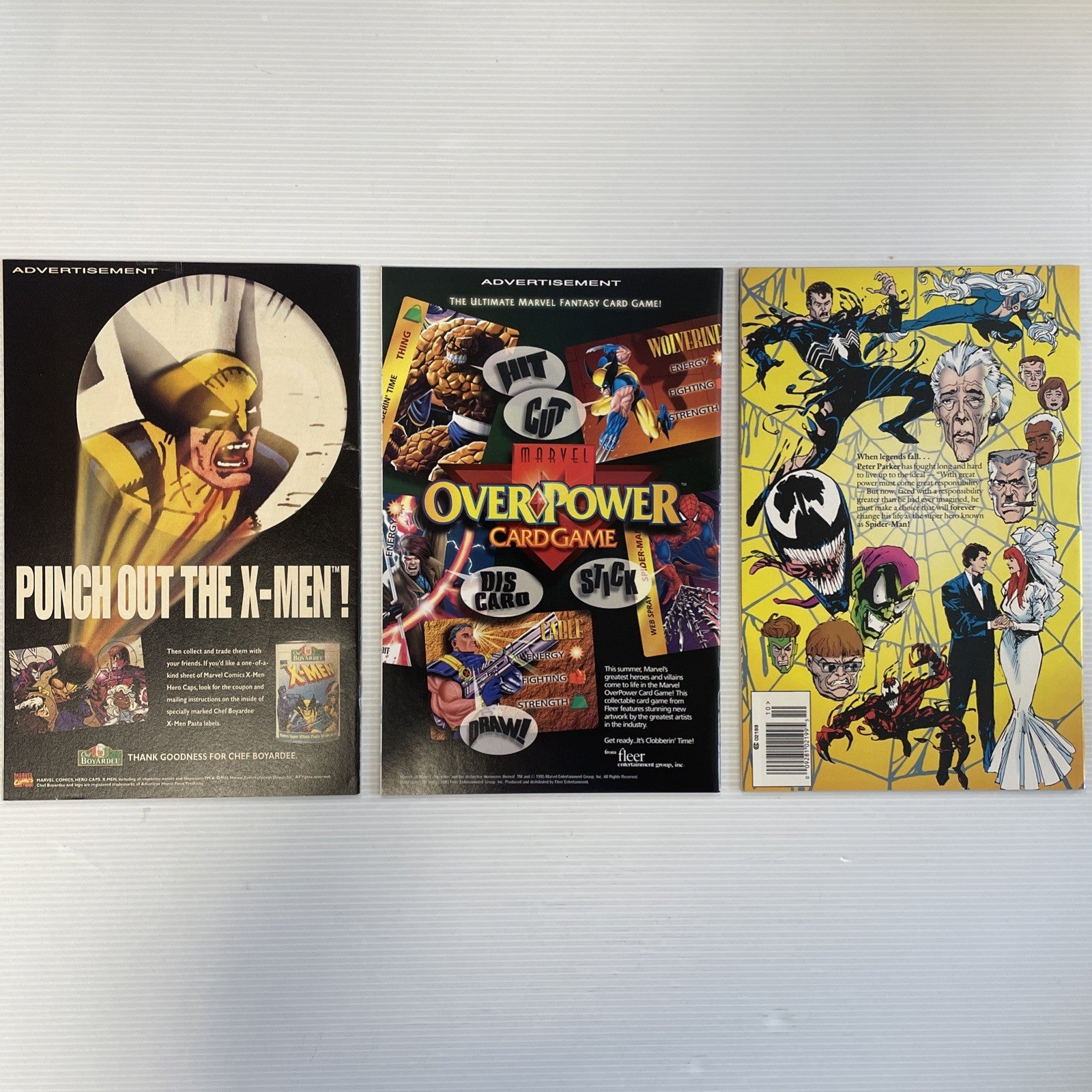 Spider-Man: The Greatest Responsibility #1-3 1995 Complete Set VF/NM  inc. Over5