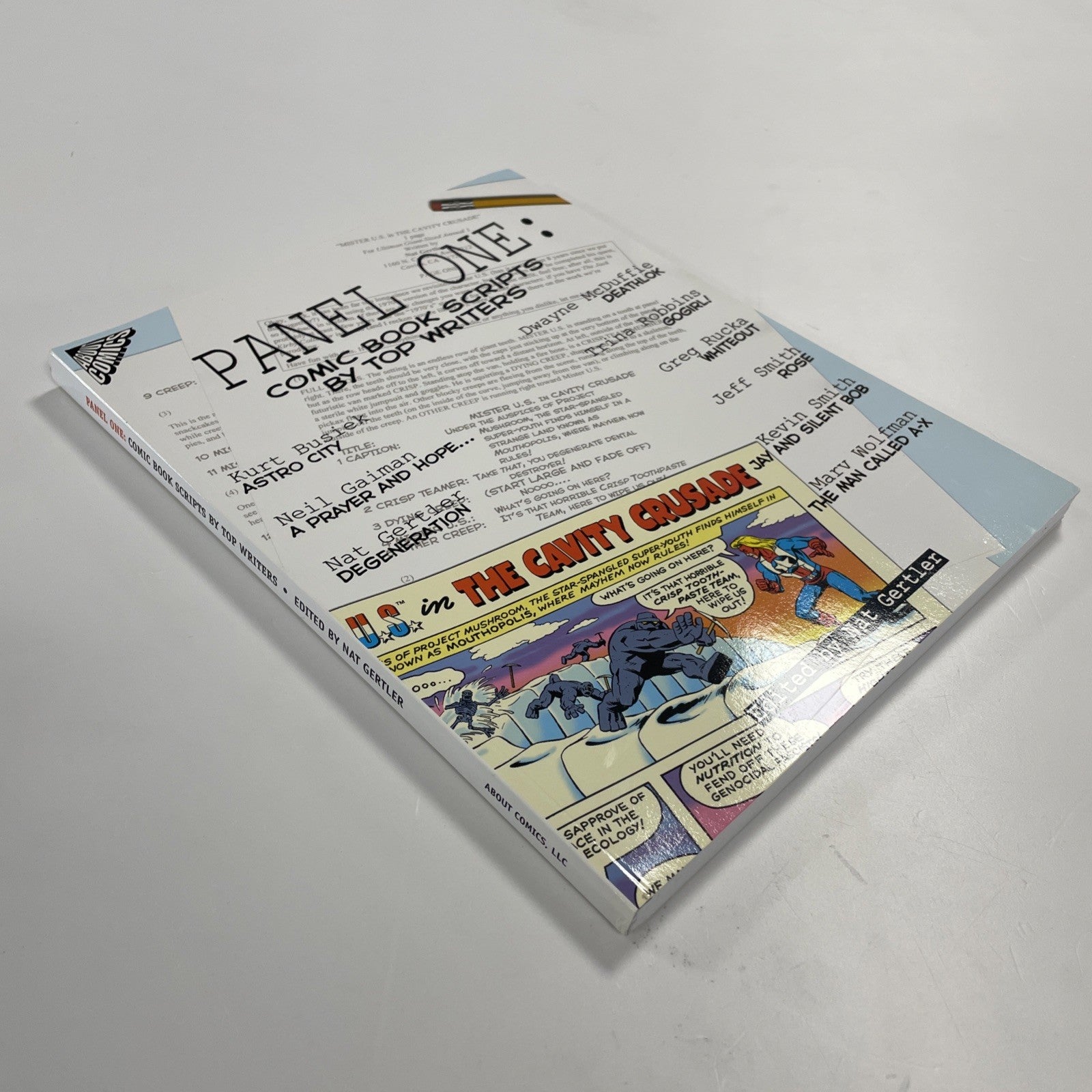Panel One & Panel Two: Comic Book Scripts by Top Writers  2002, 2003 1st Prints4