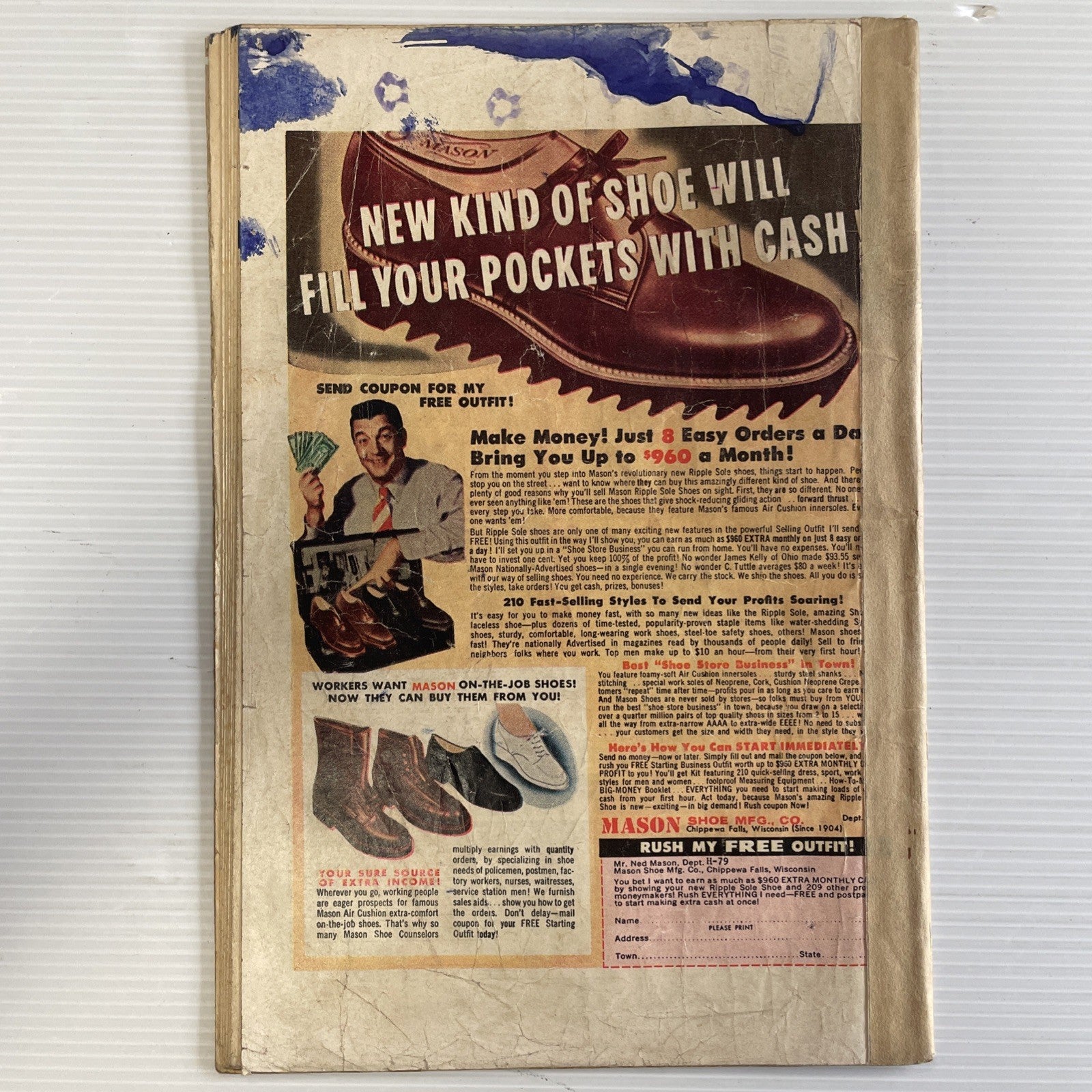 Tales to Astonish #30 1962 Low Grade Reader Copy **Tape on cover, multiple stamp10